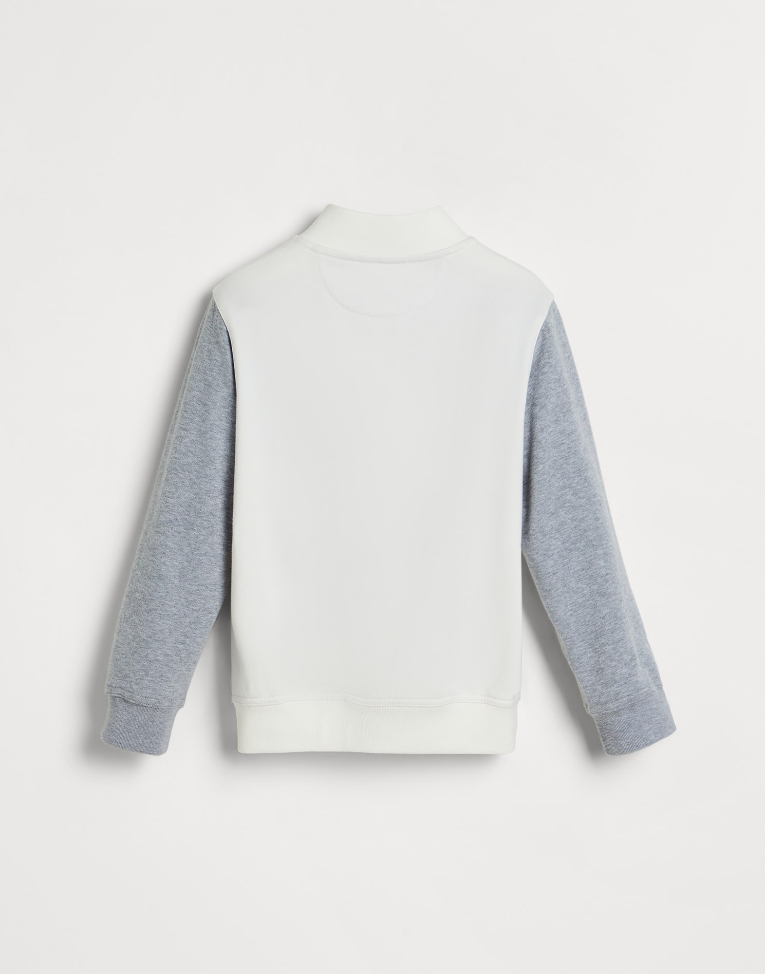 ボーイズ 向け ライトグレー ボンバースタイルスウェットシャツ ボーイズ 向け ライトグレー ボンバースタイルスウェットシャツ