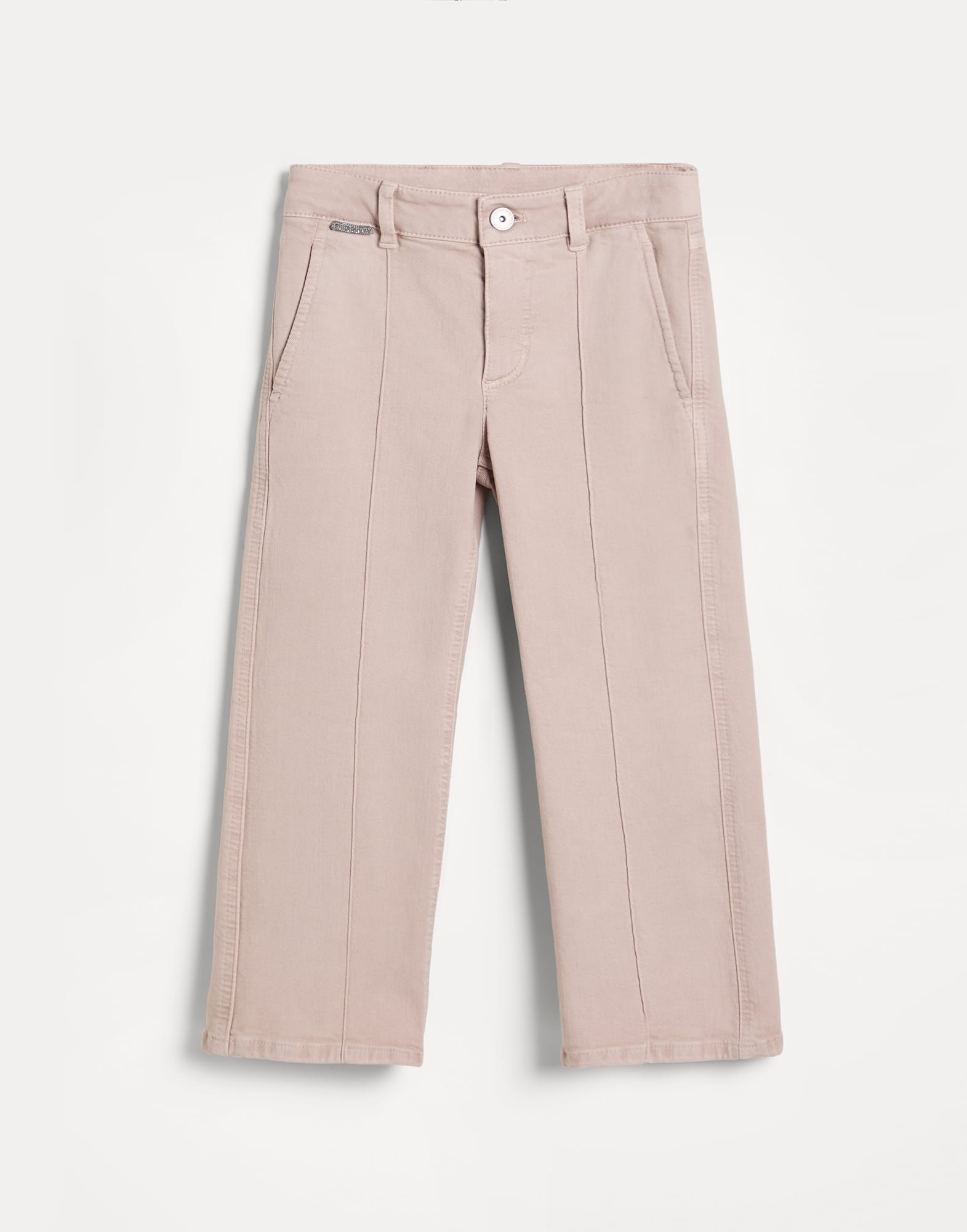 Flared trousers Pink Girls - Brunello Cucinelli