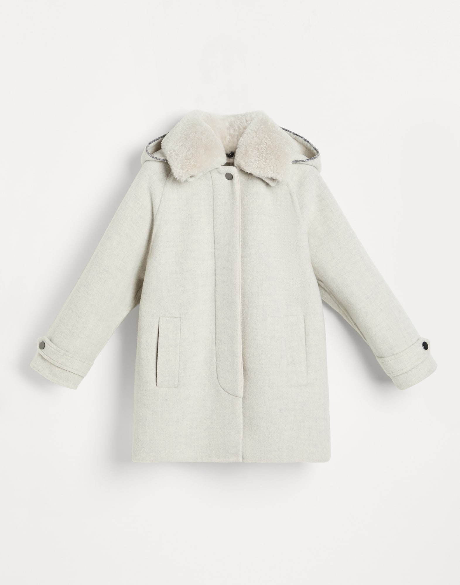 Double fabric parka Panama Girls - Brunello Cucinelli
