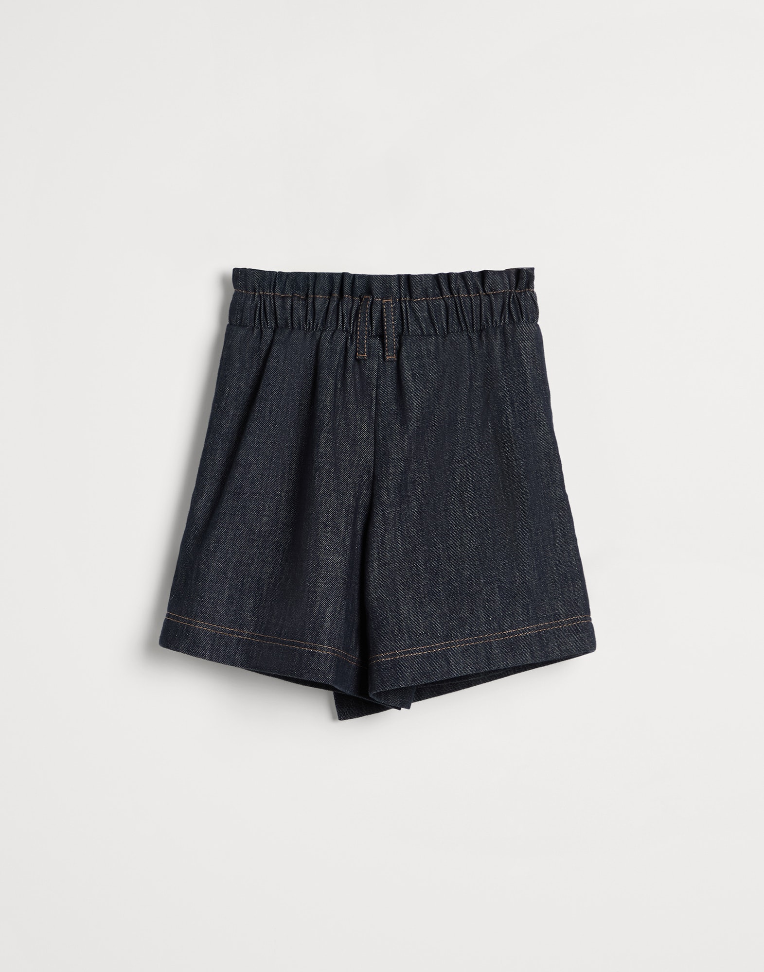 Mini skirt-pants Dark Denim Girls - Brunello Cucinelli