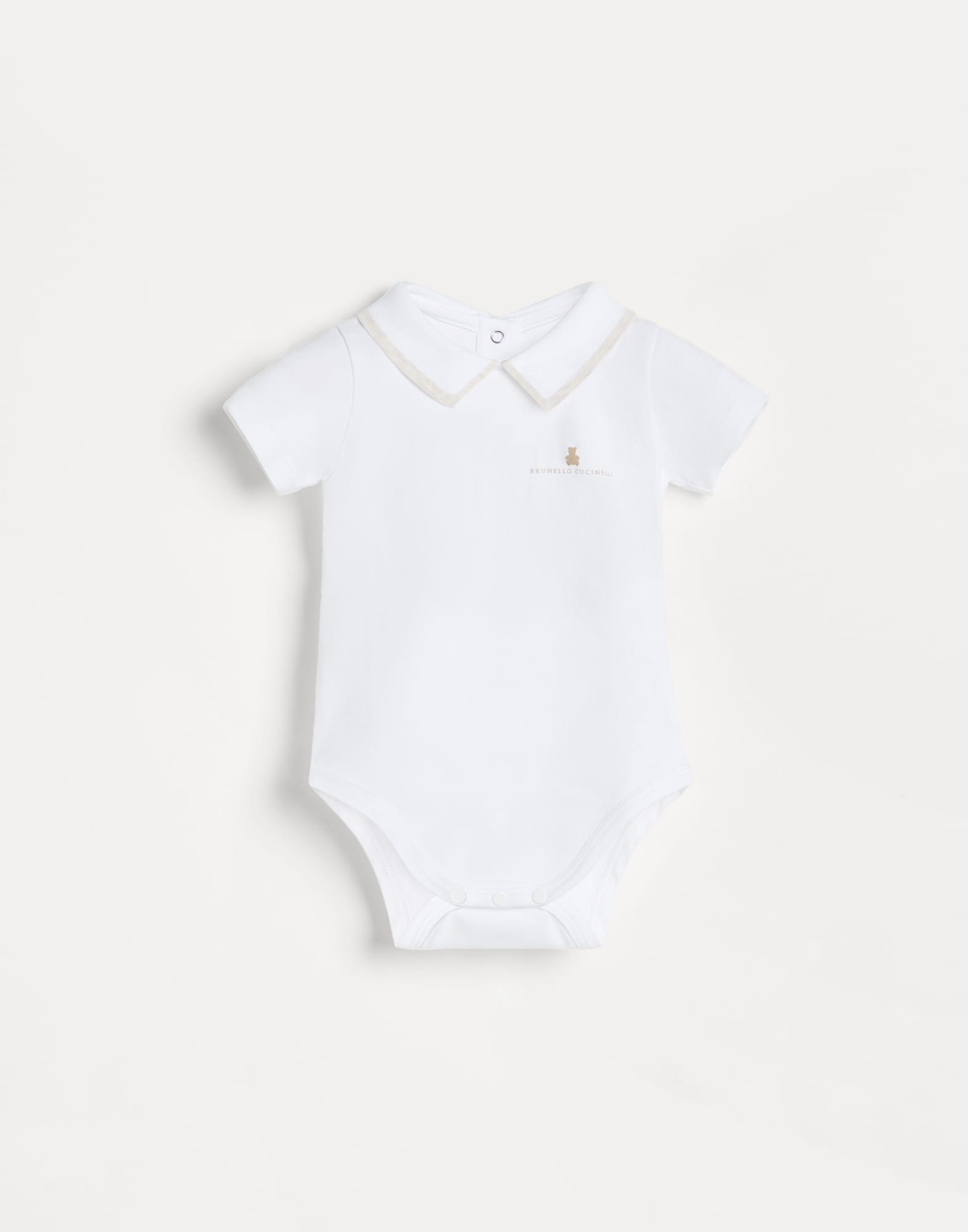 Набор из двух боди Baby Bernie Песочный Малыши - Brunello Cucinelli