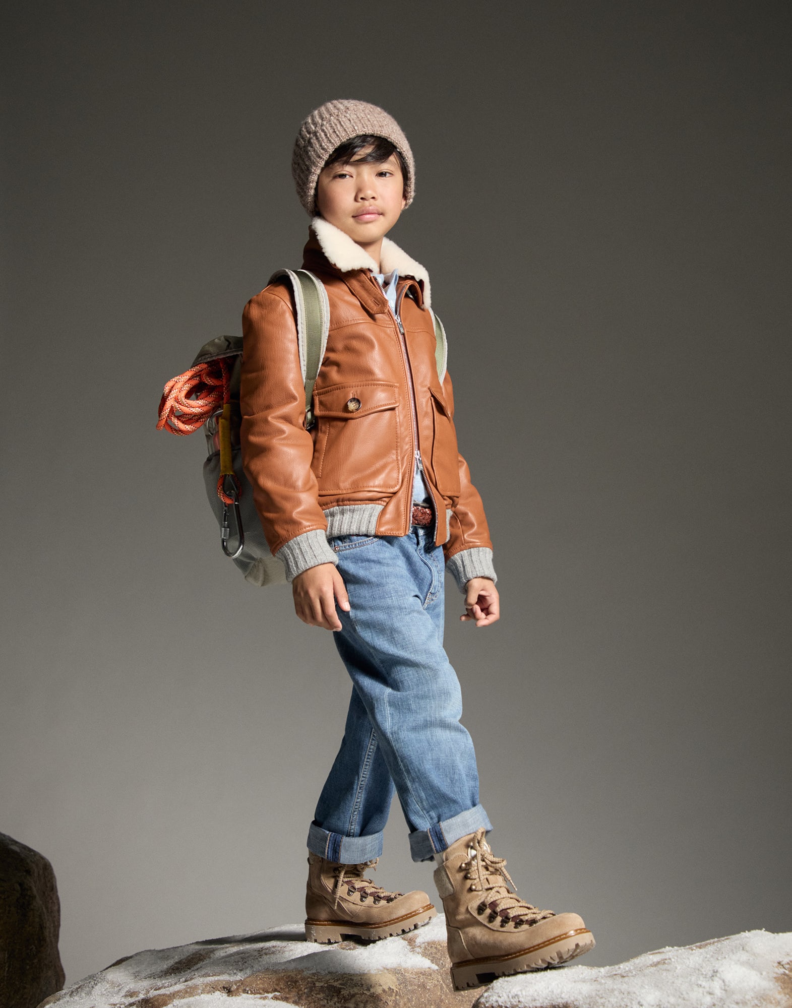 Denim Pants - Full look - View Full Screen