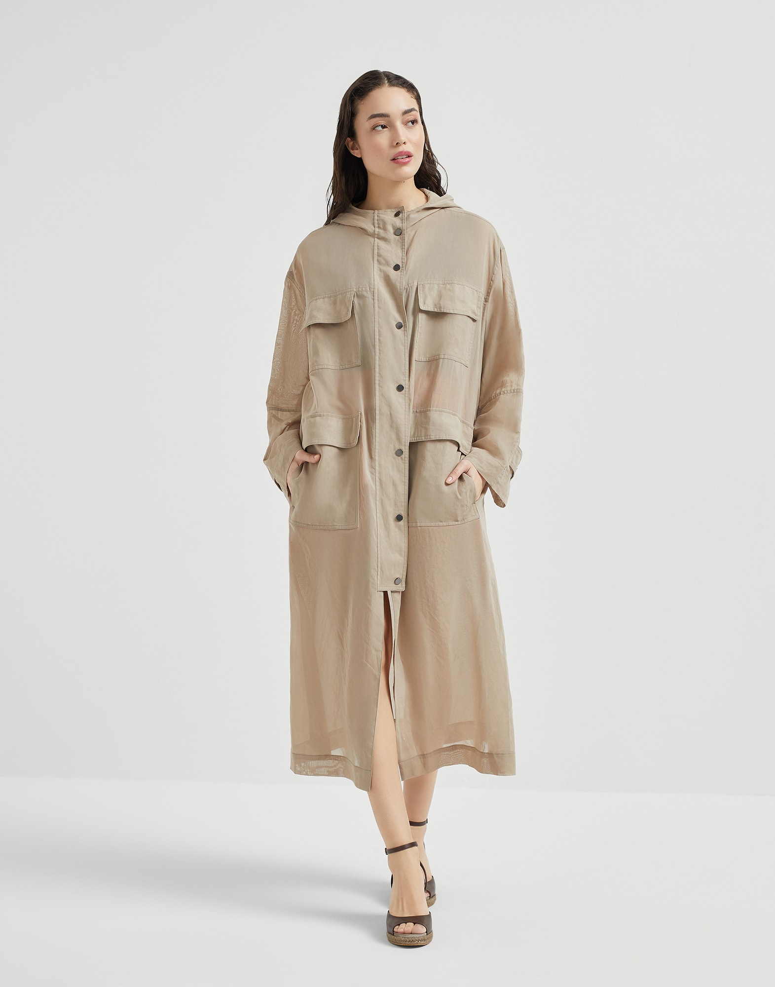 Soprabito con monile Caffé Donna - Brunello Cucinelli
