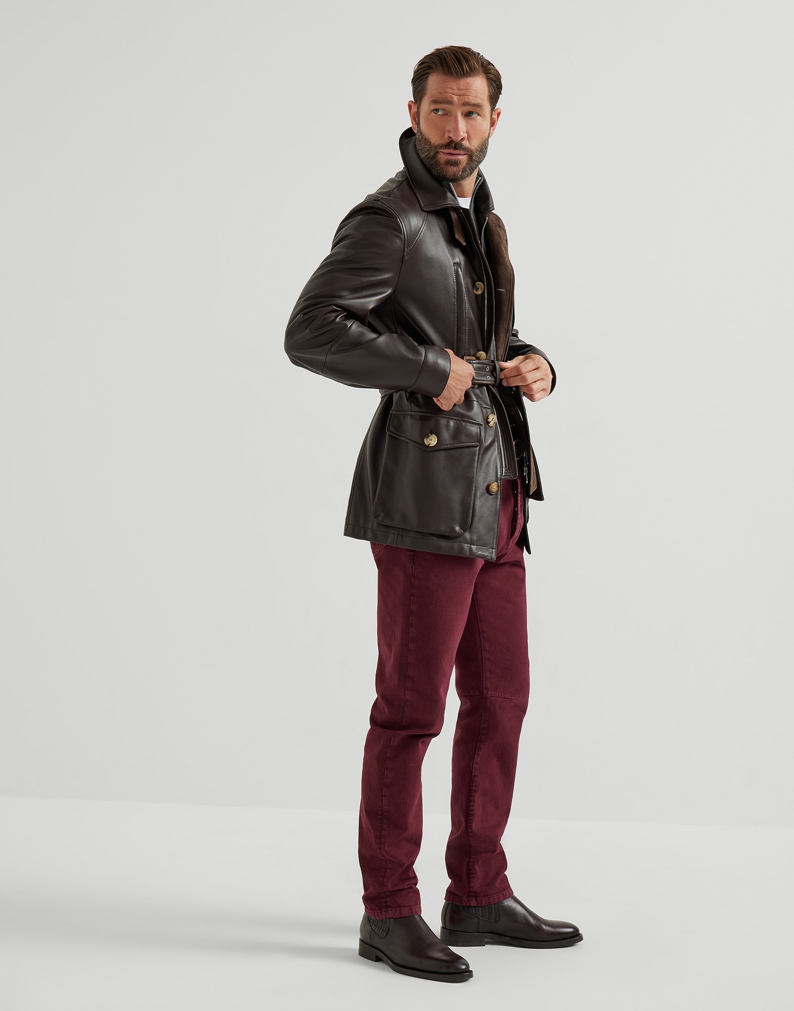 Zip Neck Sweater - Full look - View Full Screen