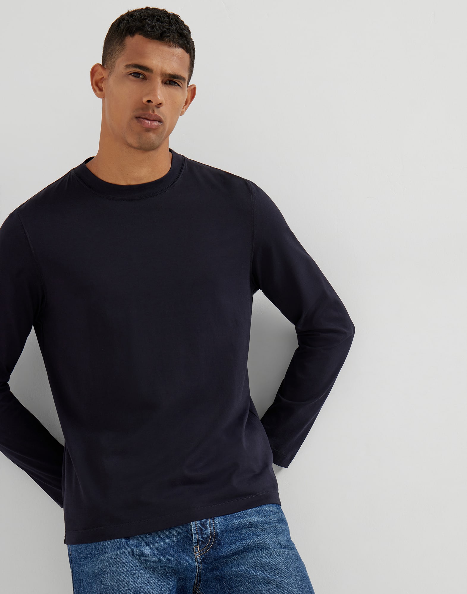 T-Shirt Maniche Lunghe - Vista frontale - Visualizza a schermo intero