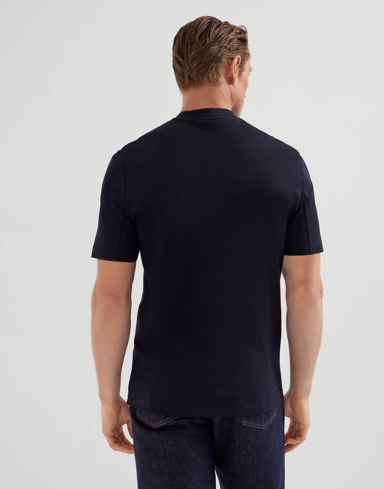 半袖Tシャツ - 後ろ - 全画面表示