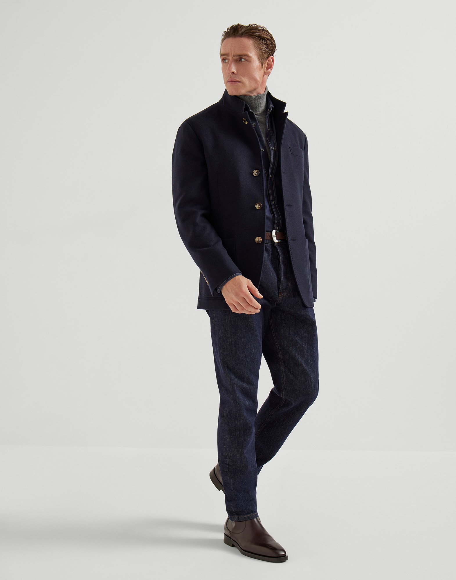 Blazer-style Outerwear - Full look - View Full Screen