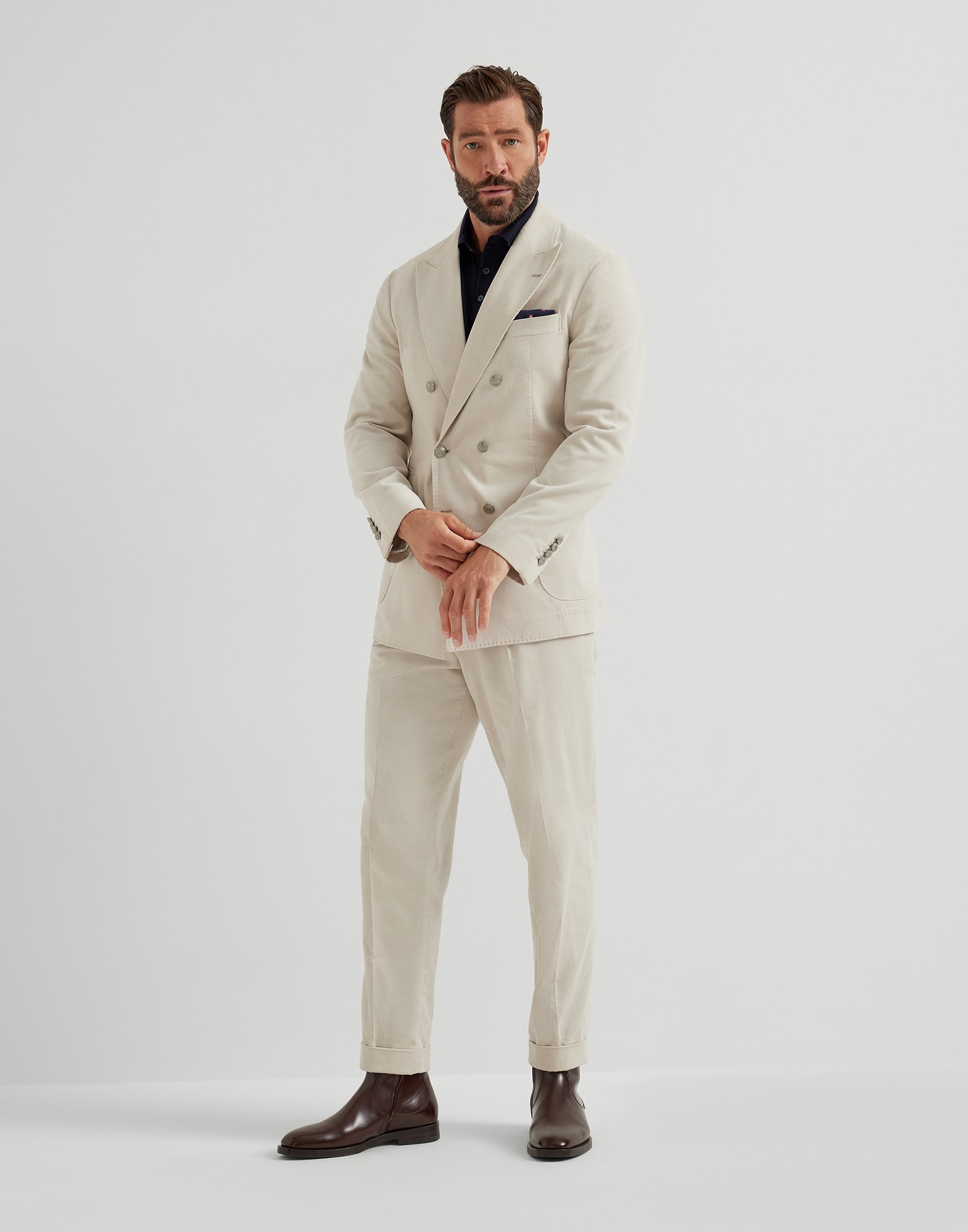 Polo-Style Sweater - Full look - View Full Screen