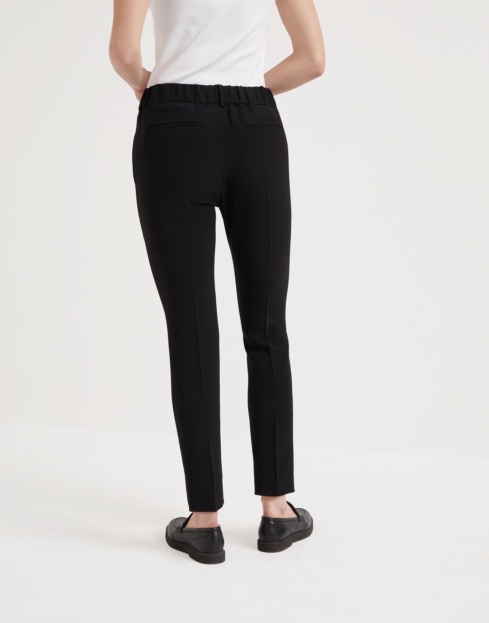 Tailored Jogger trousers Black Woman - Brunello Cucinelli