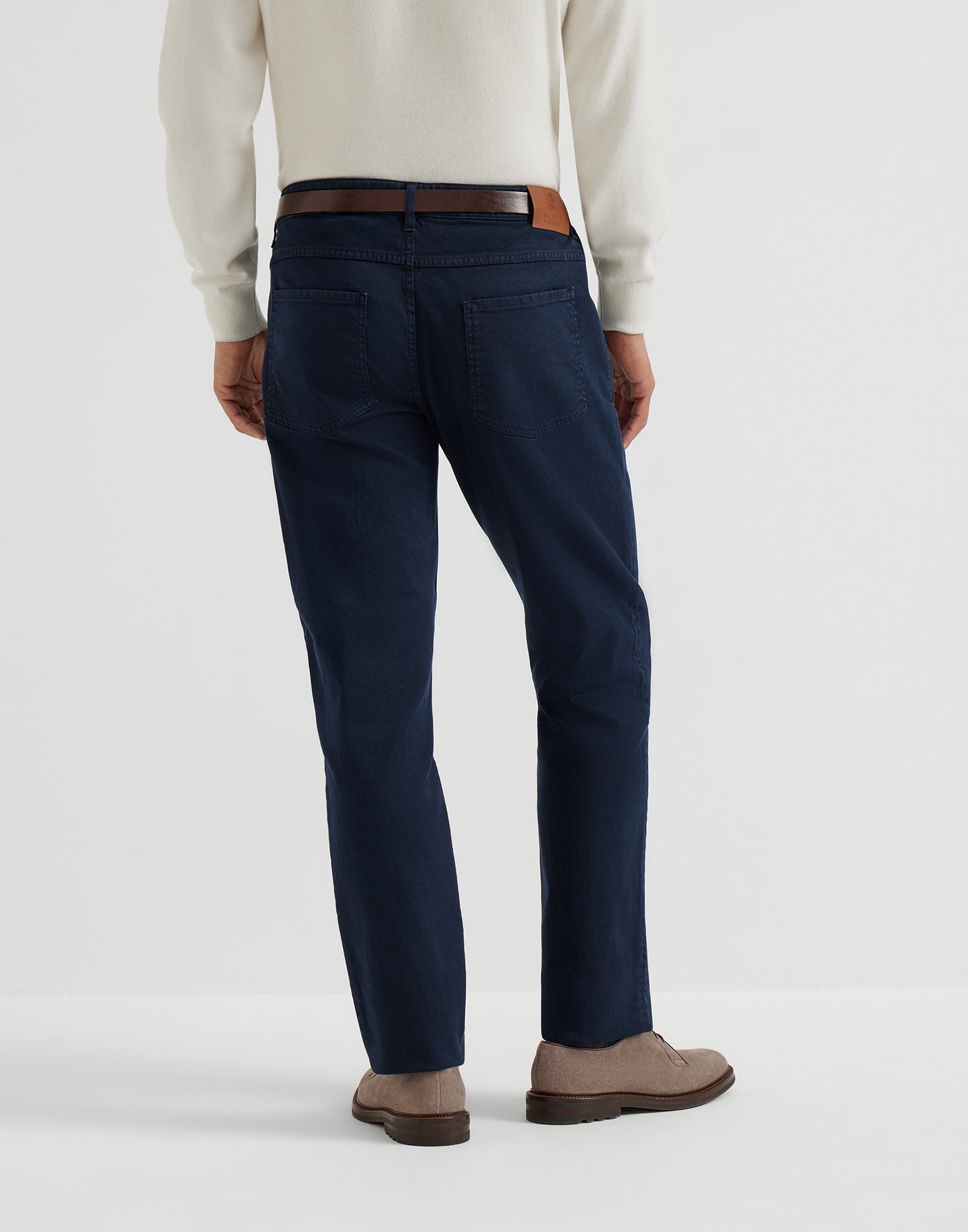 デニム・ジーパン BRUNELLO CUCINELLI FW25 DYED PANTS (M0H81P4019 C9443) Brunello Cucinelli Garment-dyed Jeans | italist