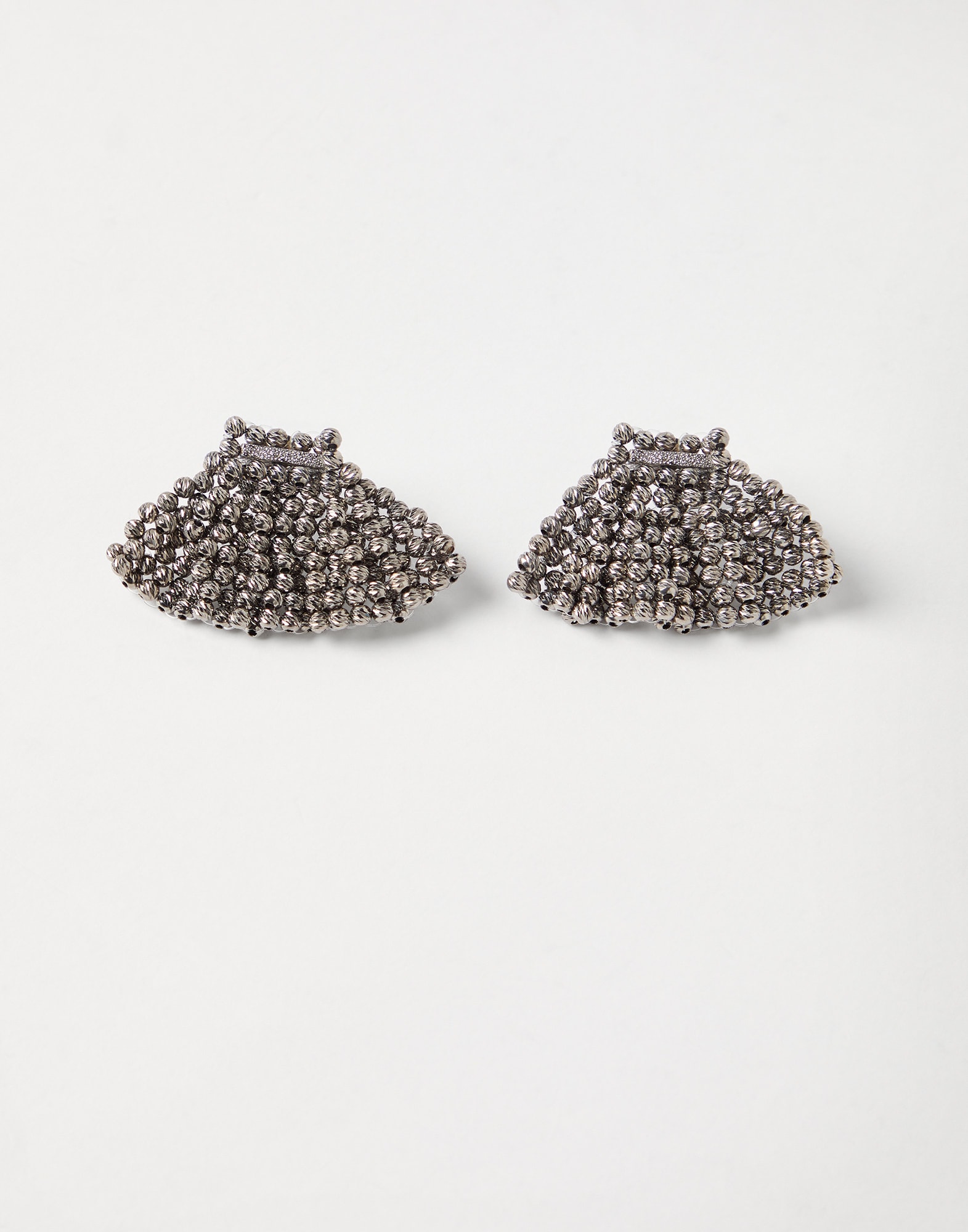 Sterling Silver earrings Silver Woman - Brunello Cucinelli