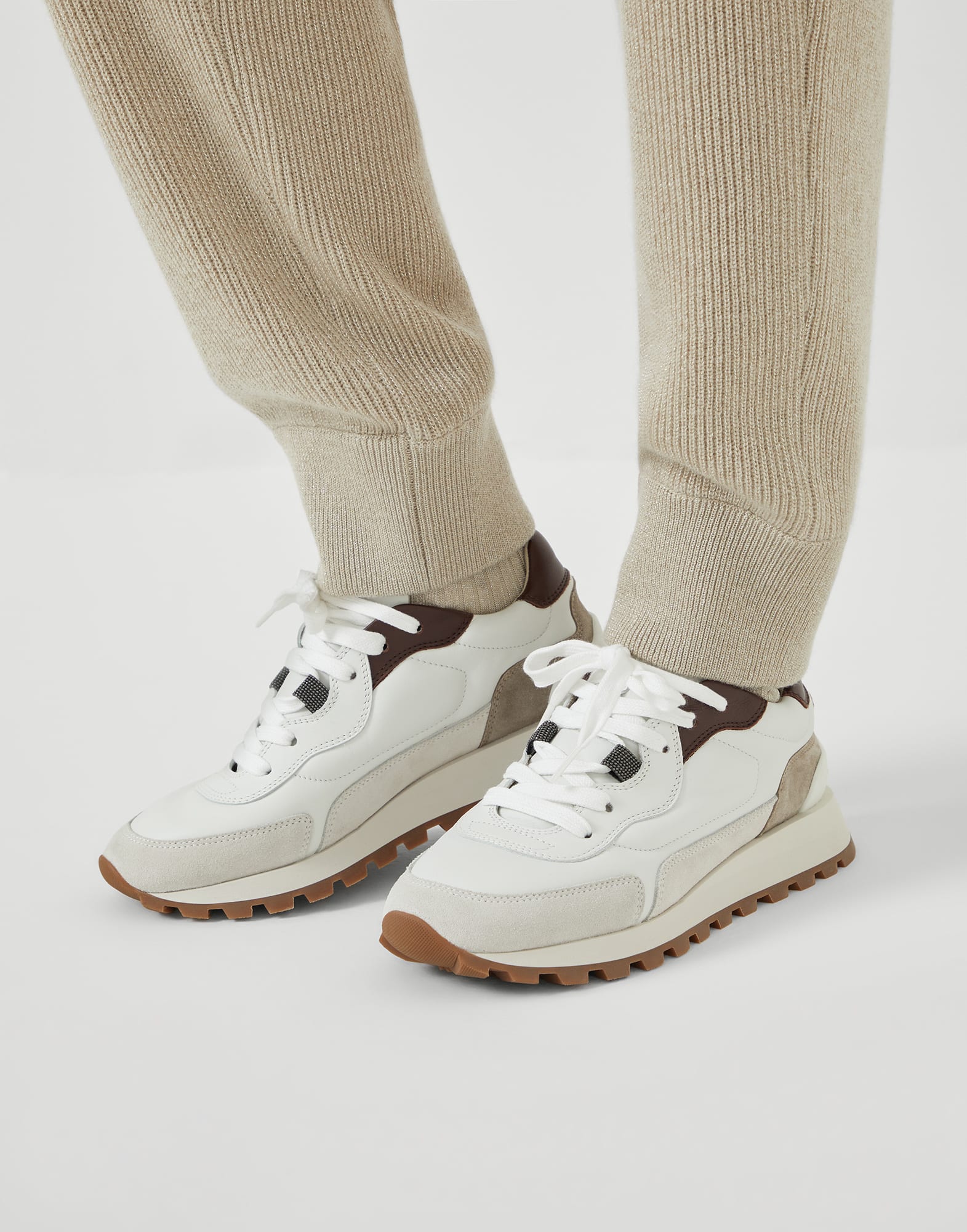 Runners con monile Panama Donna - Brunello Cucinelli
