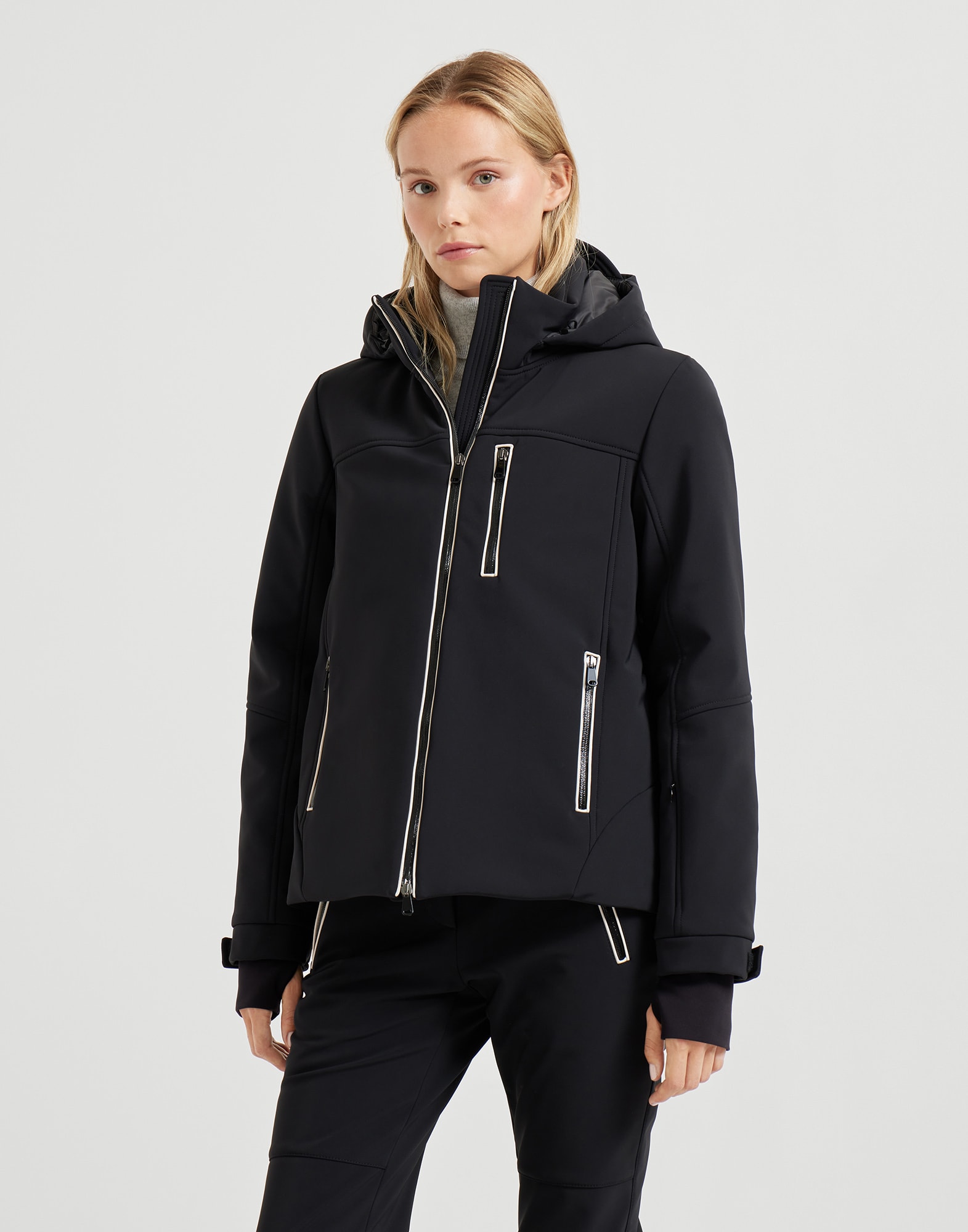 Outerwear Mountain Nero Donna - Brunello Cucinelli