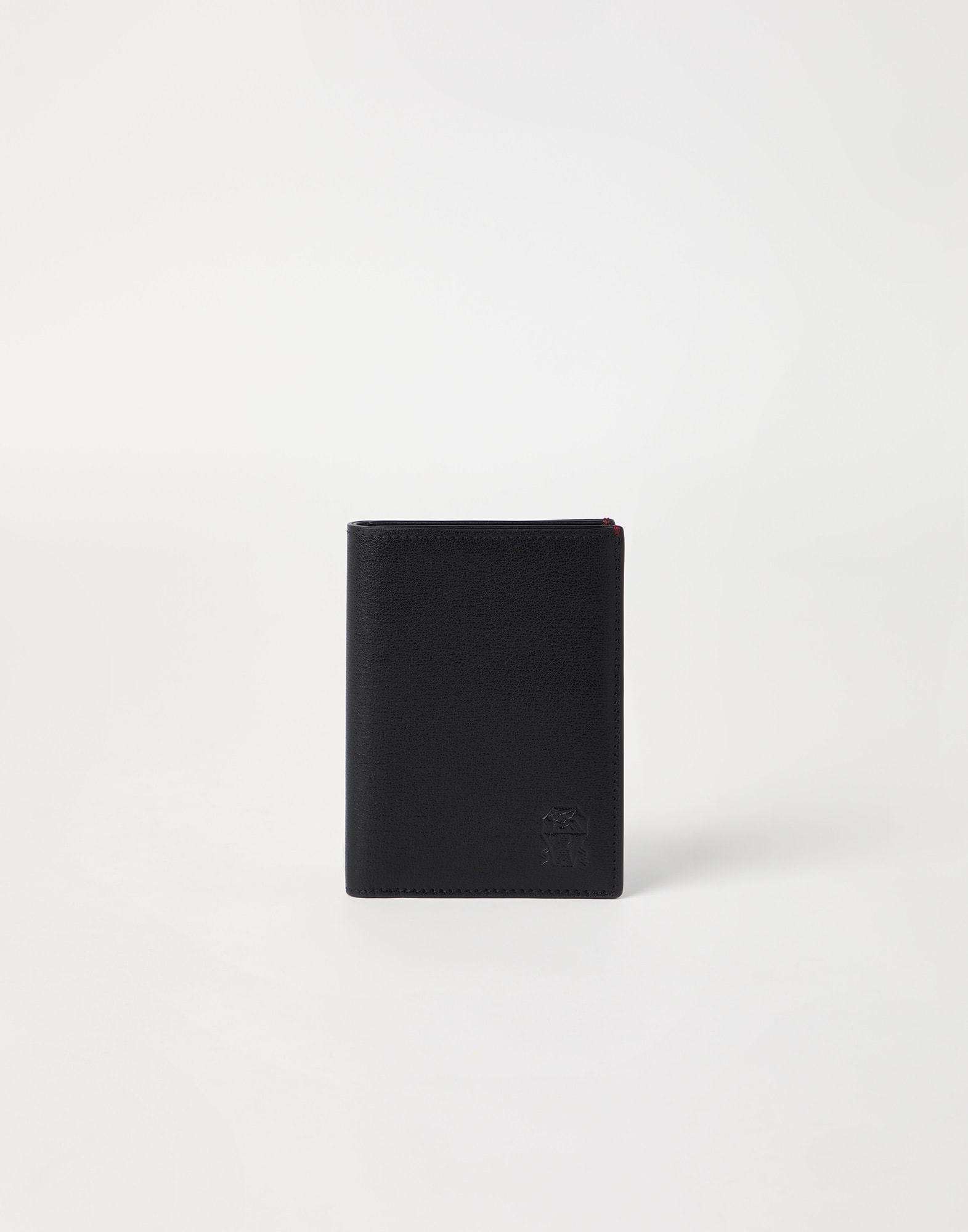 Capretta passport holder Black Man - Brunello Cucinelli