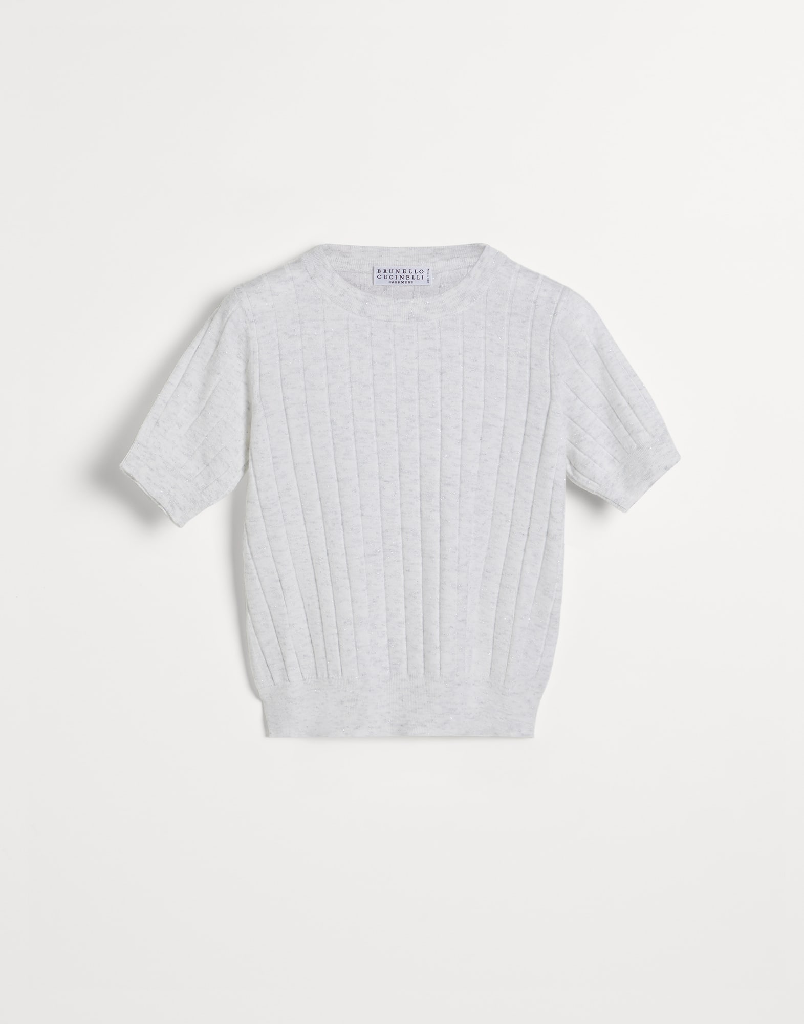 Knit T-shirt White Girls - Brunello Cucinelli