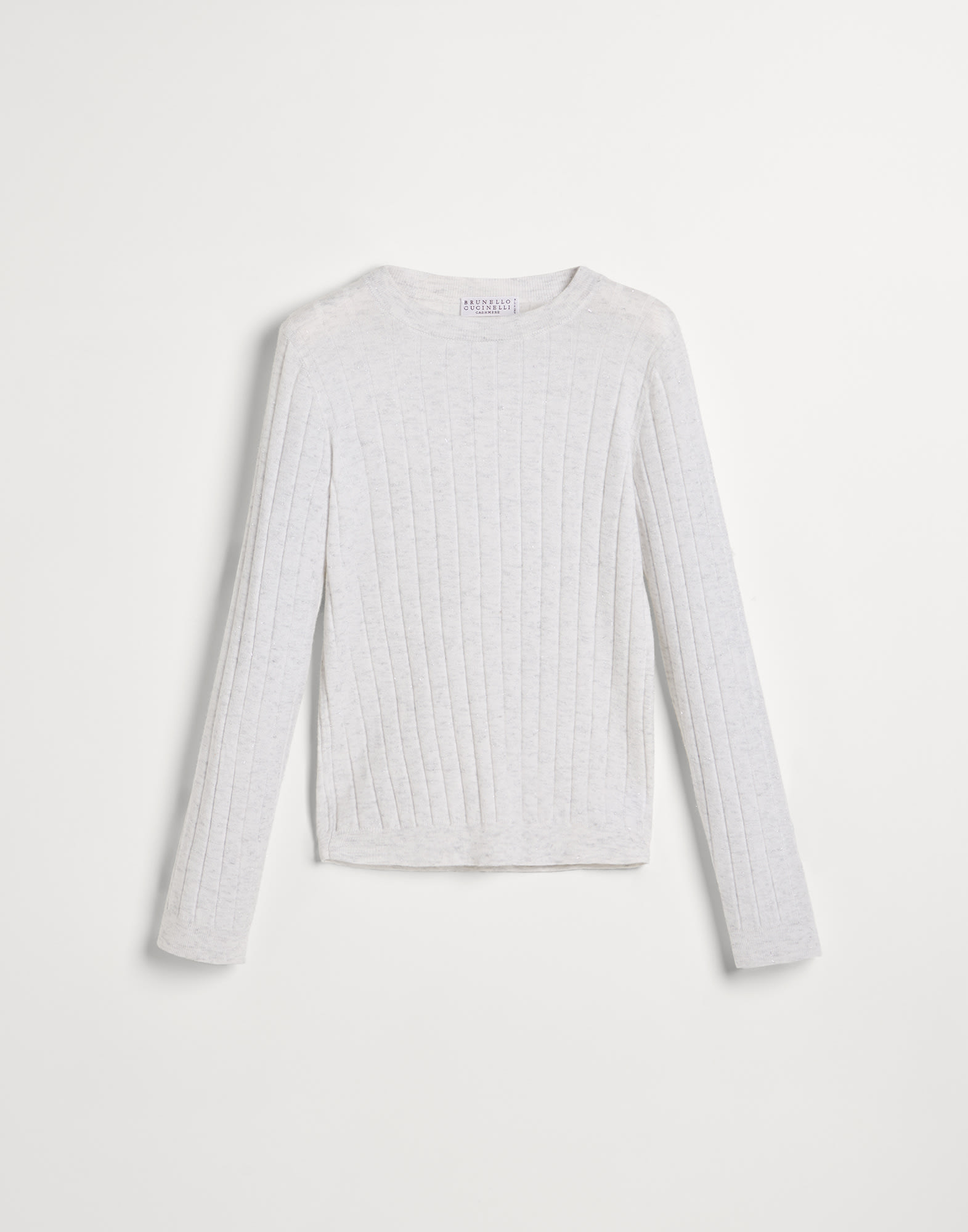 Sparkling cashmere lightweight sweater White Girls - Brunello Cucinelli