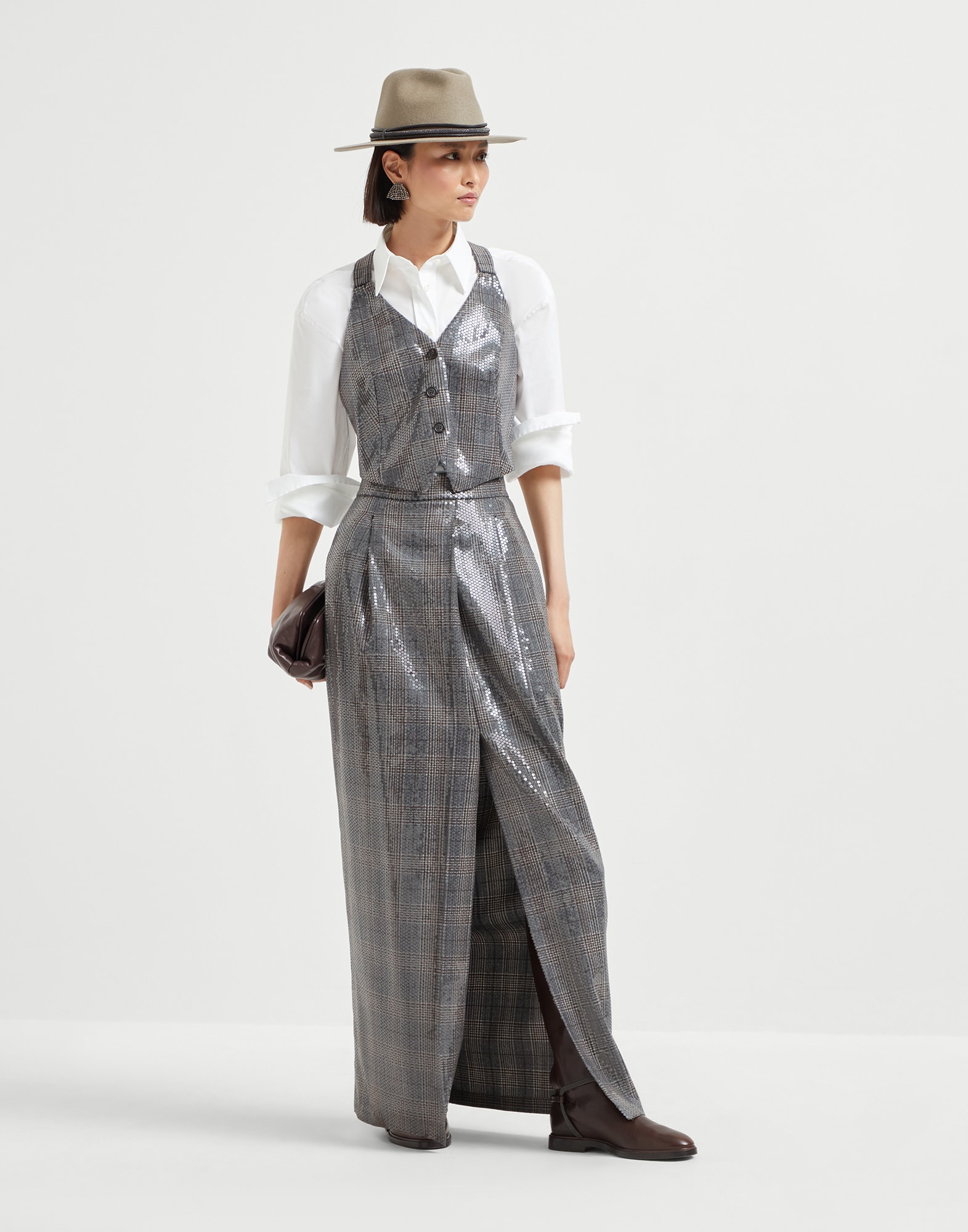 Chaleco - Vista look completo - Ver pantalla completa