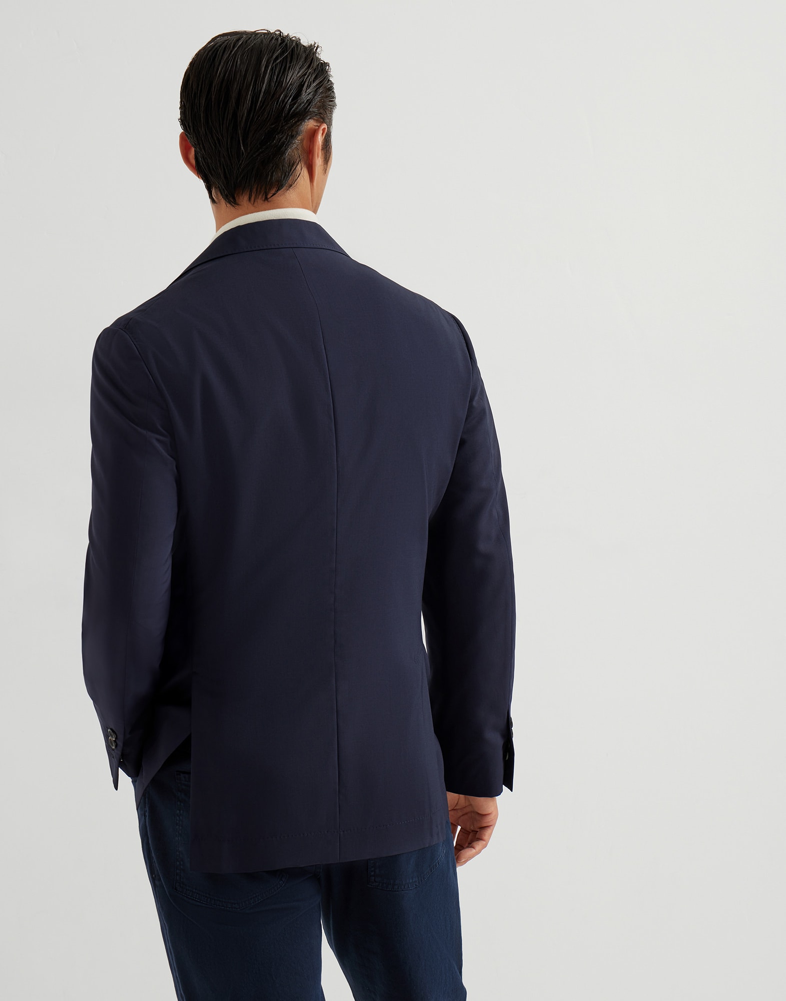 One-and-a-Half-Breasted Blazer - Back view - View Full Screen