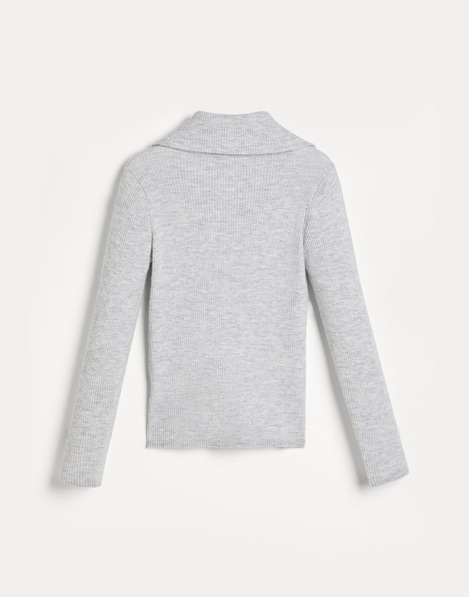 V-neck Sweater - Back view - View Full Screen