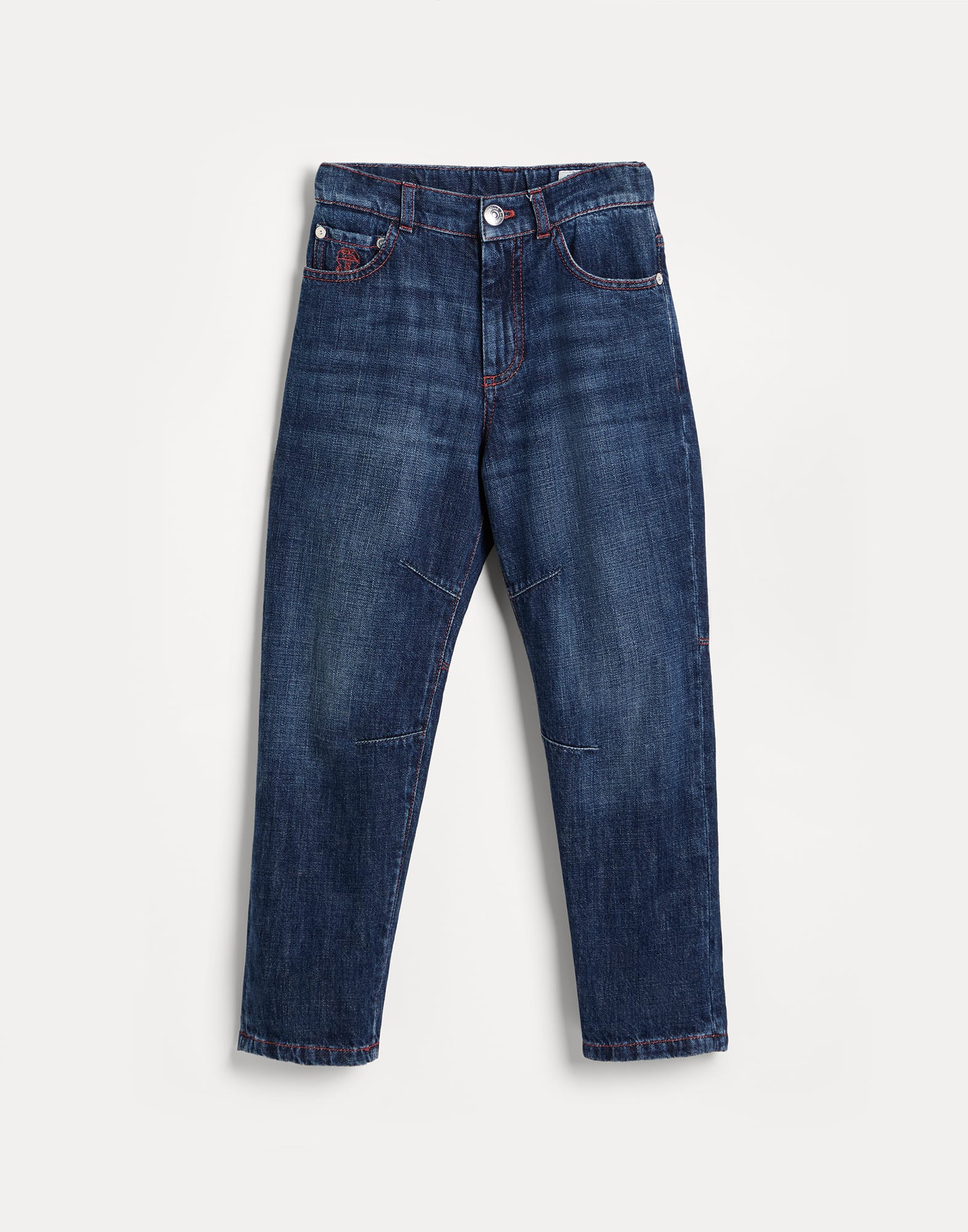 Denim Pants - Front view - View Full Screen