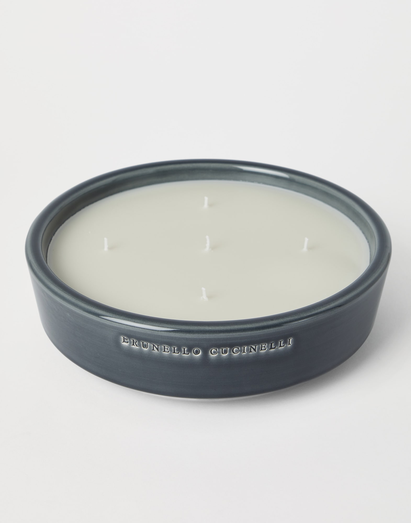 Extra-large candle Dark Grey Lifestyle - Brunello Cucinelli