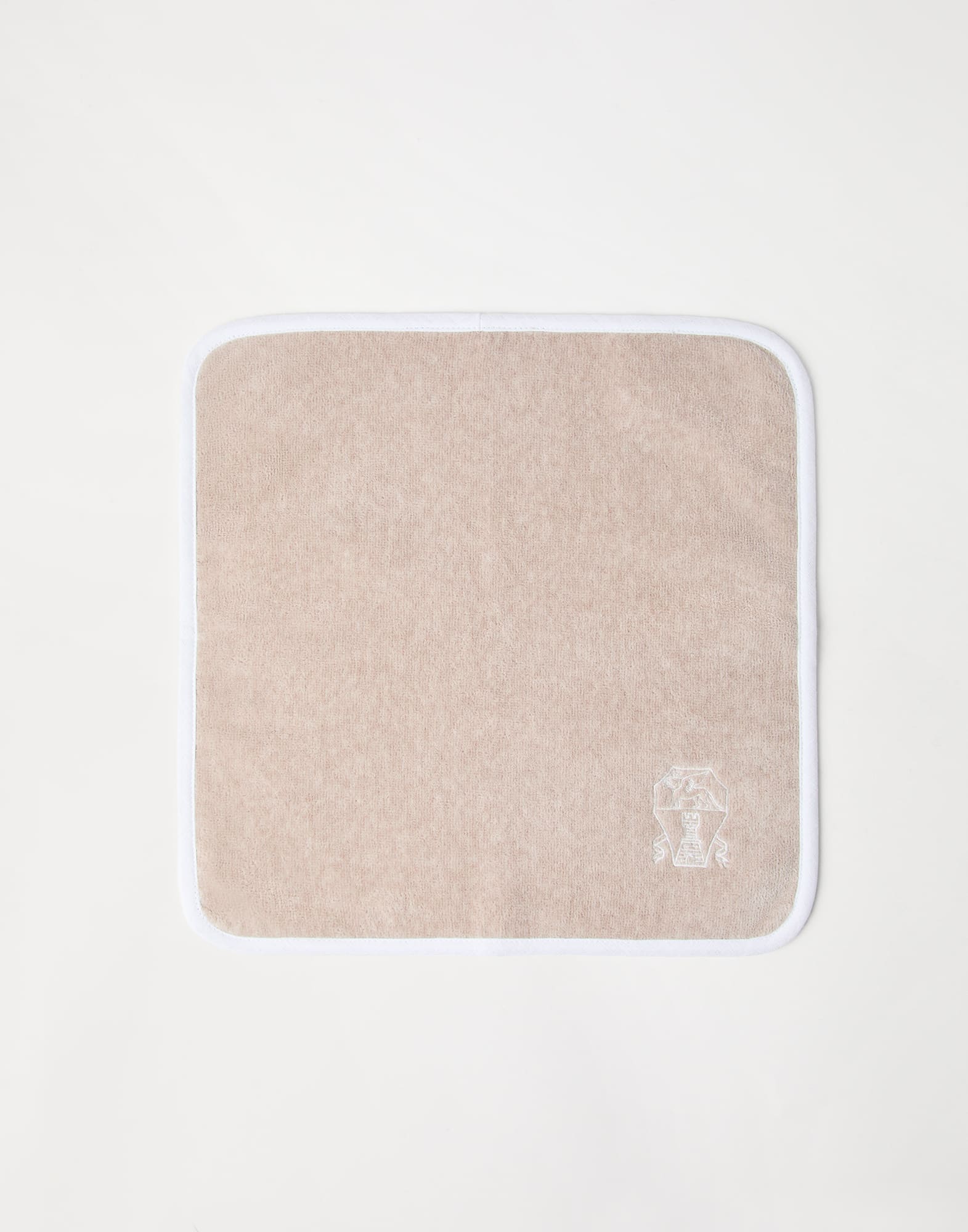 Terrycloth hand towels Beige Lifestyle - Brunello Cucinelli