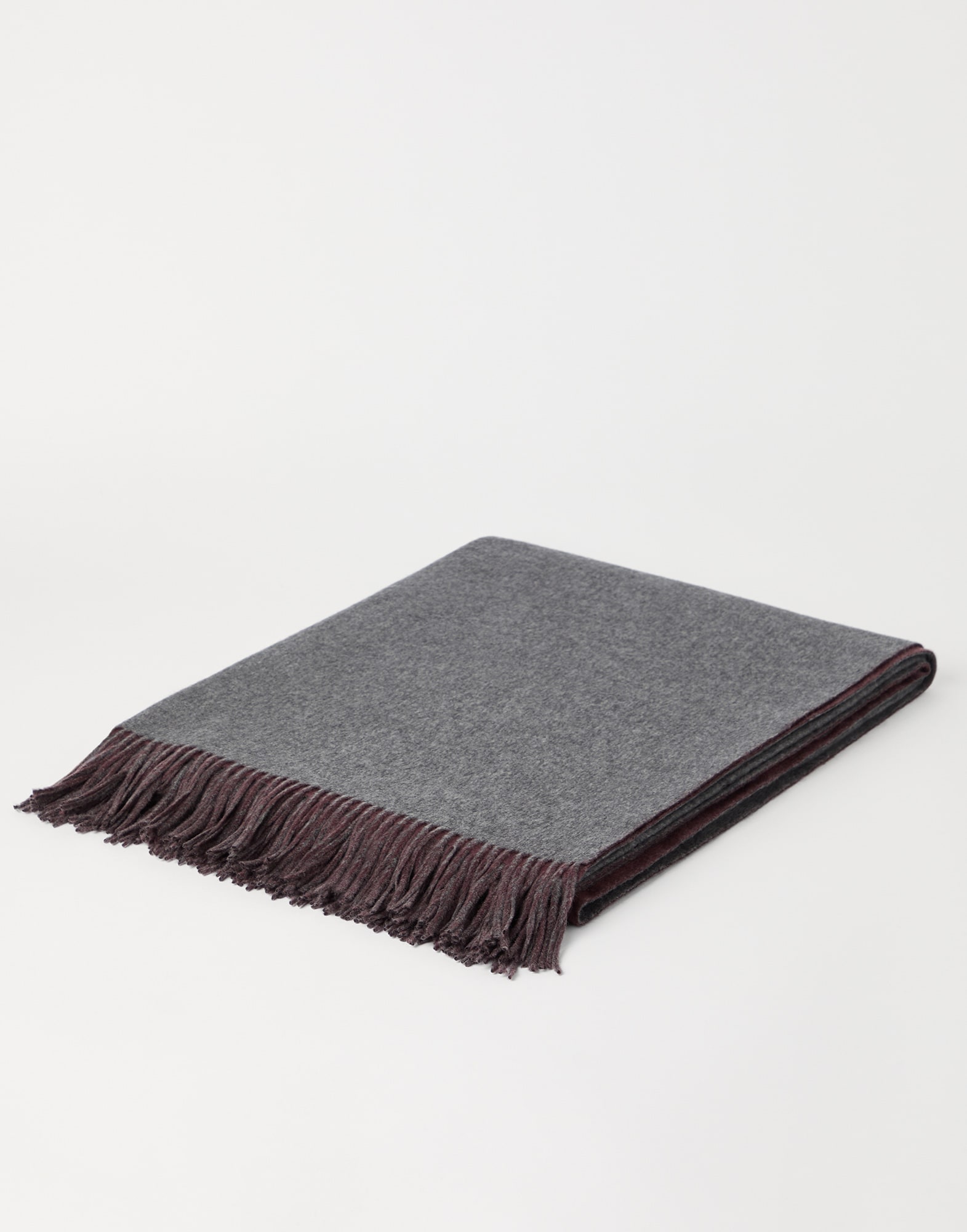 Cashmere Throw - Back view - View Full Screen