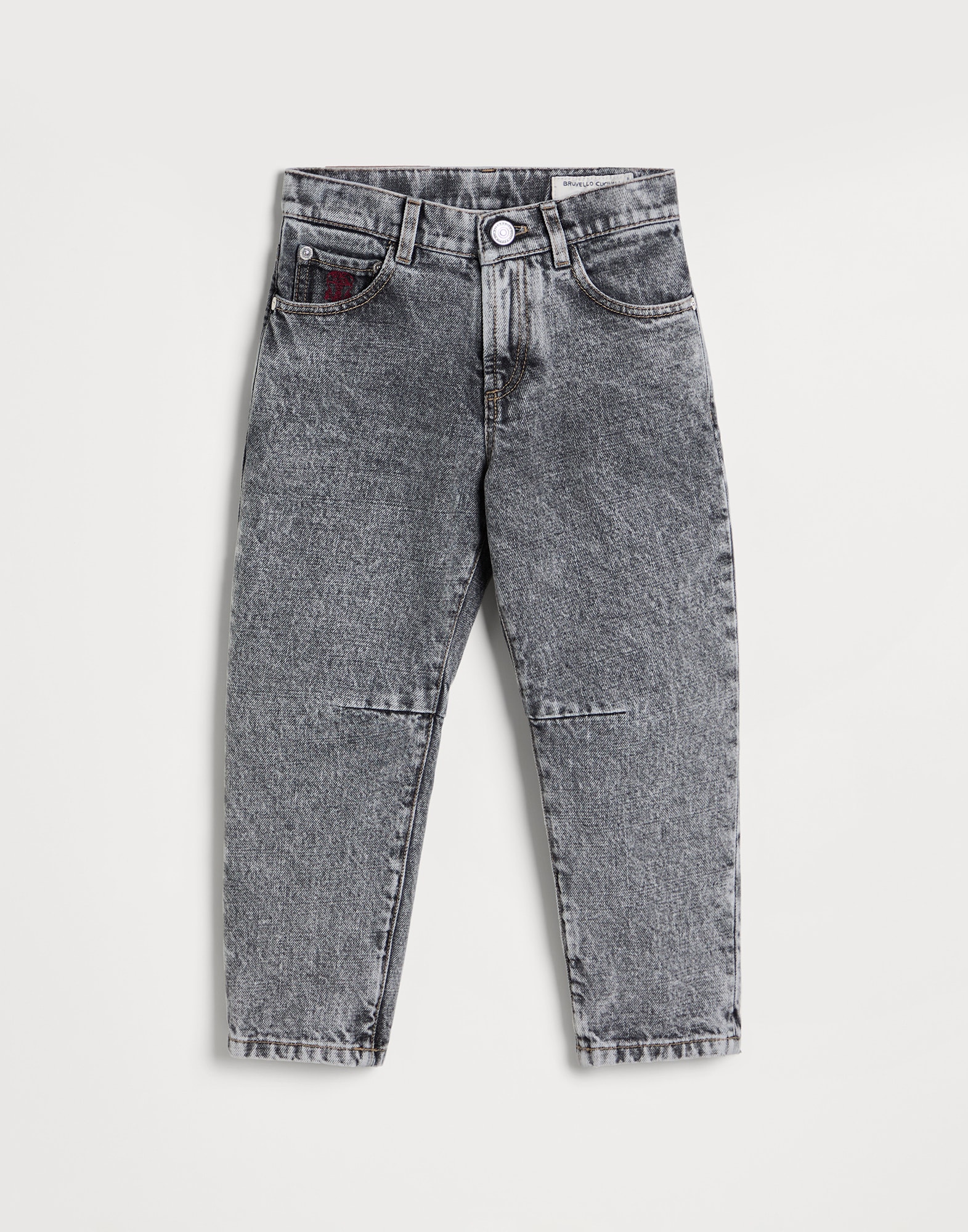 Hose aus Denim - Vorderansicht - Vollbildmodus
