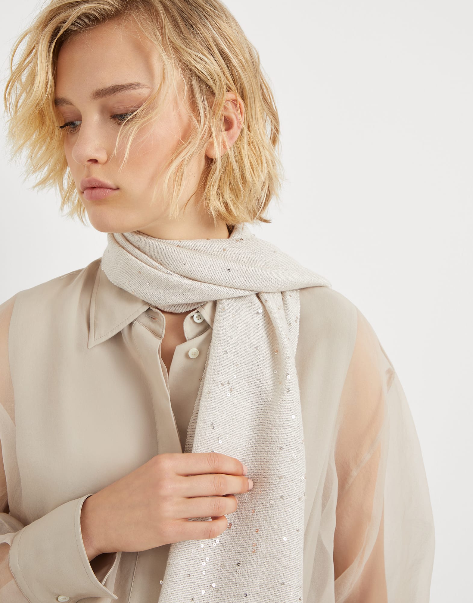 Women's designer scarves | Brunello Cucinelli Women's designer scarves | Brunello Cucinelli