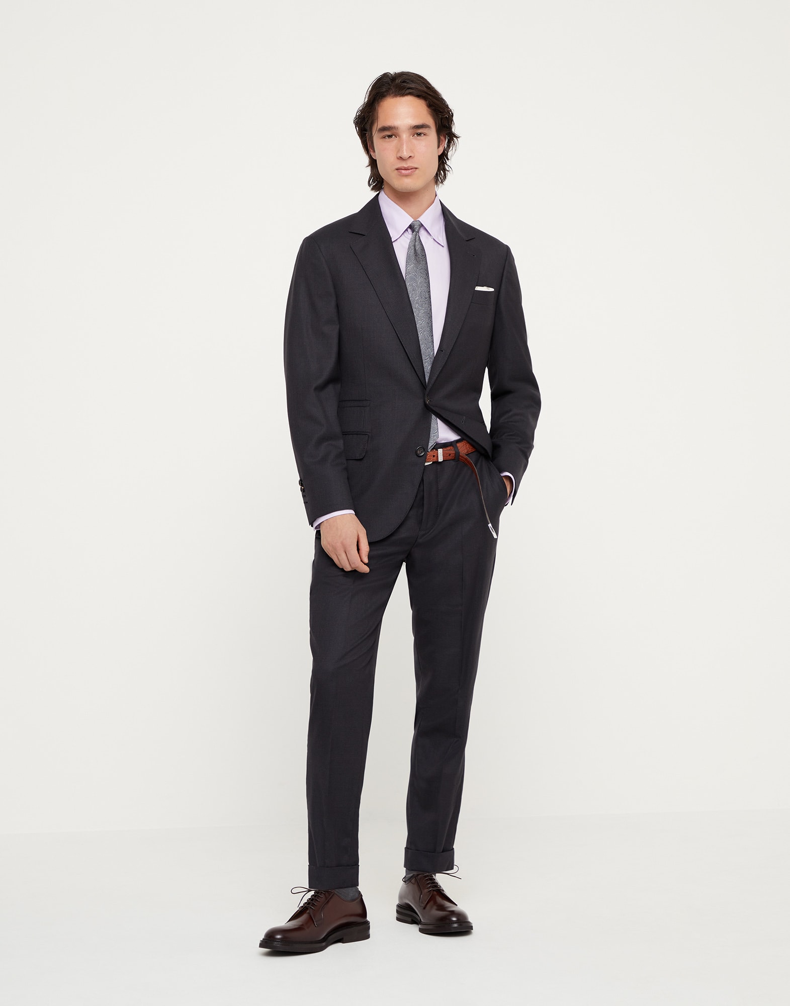 Giacca un Petto - Vista look completo - Visualizza a schermo intero