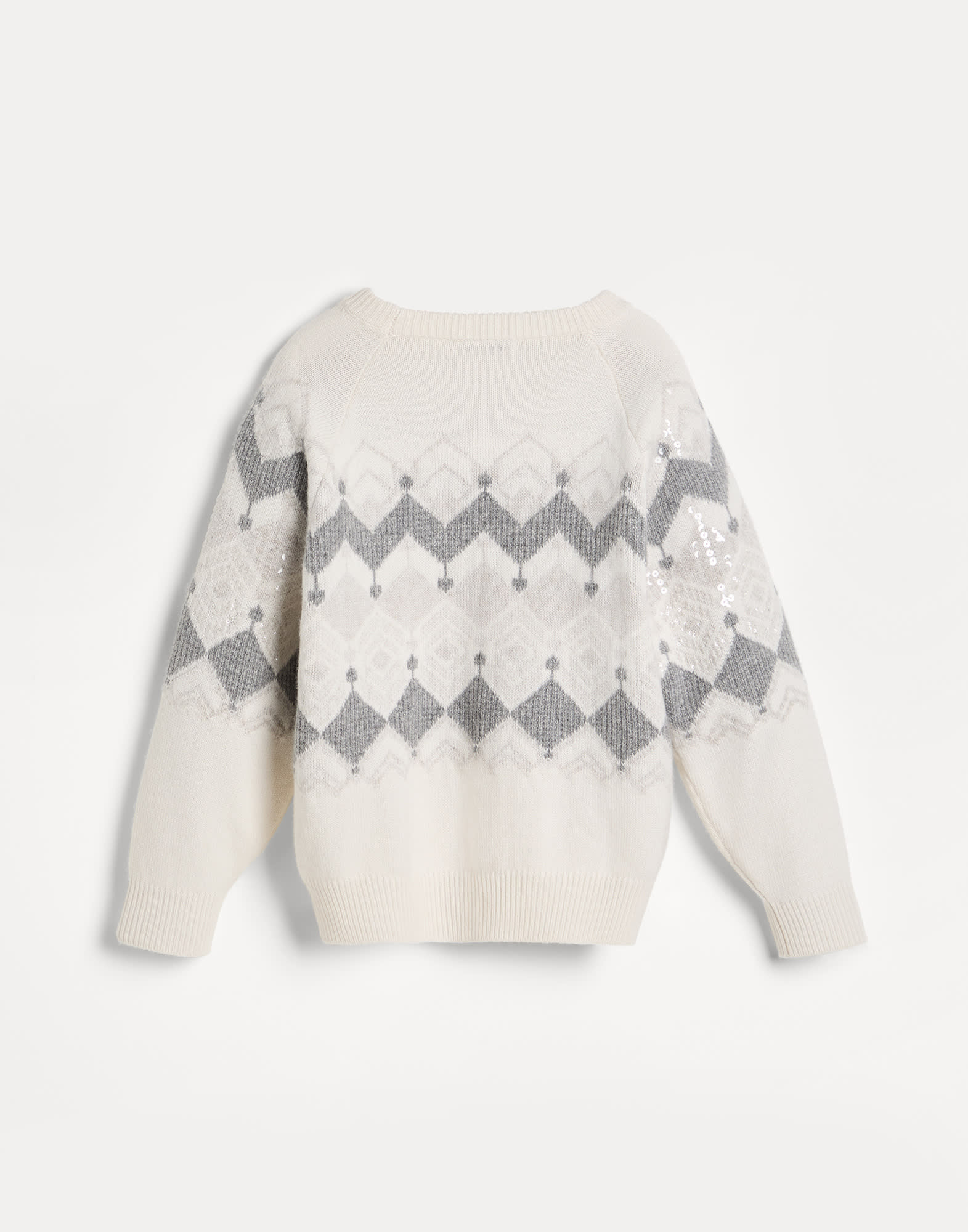 Crewneck Sweater - Back view - View Full Screen
