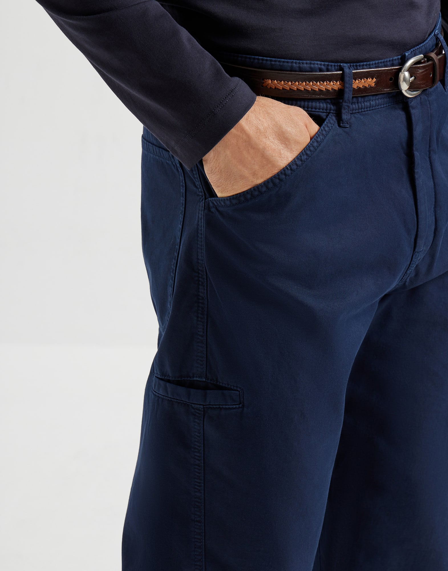 Pantalone Flat - Vista dettaglio - Visualizza a schermo intero