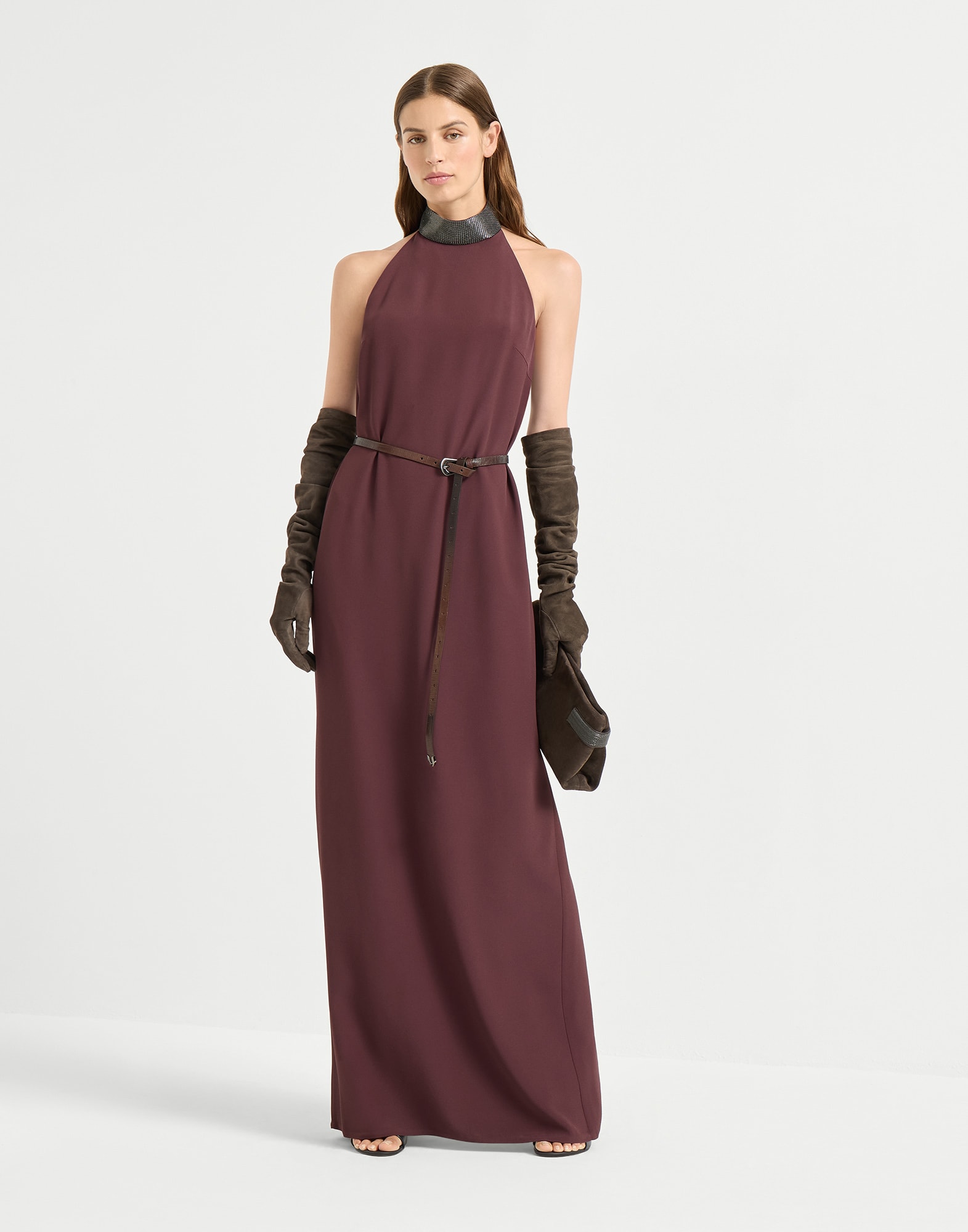 Abito Midi - Vista look completo - Visualizza a schermo intero