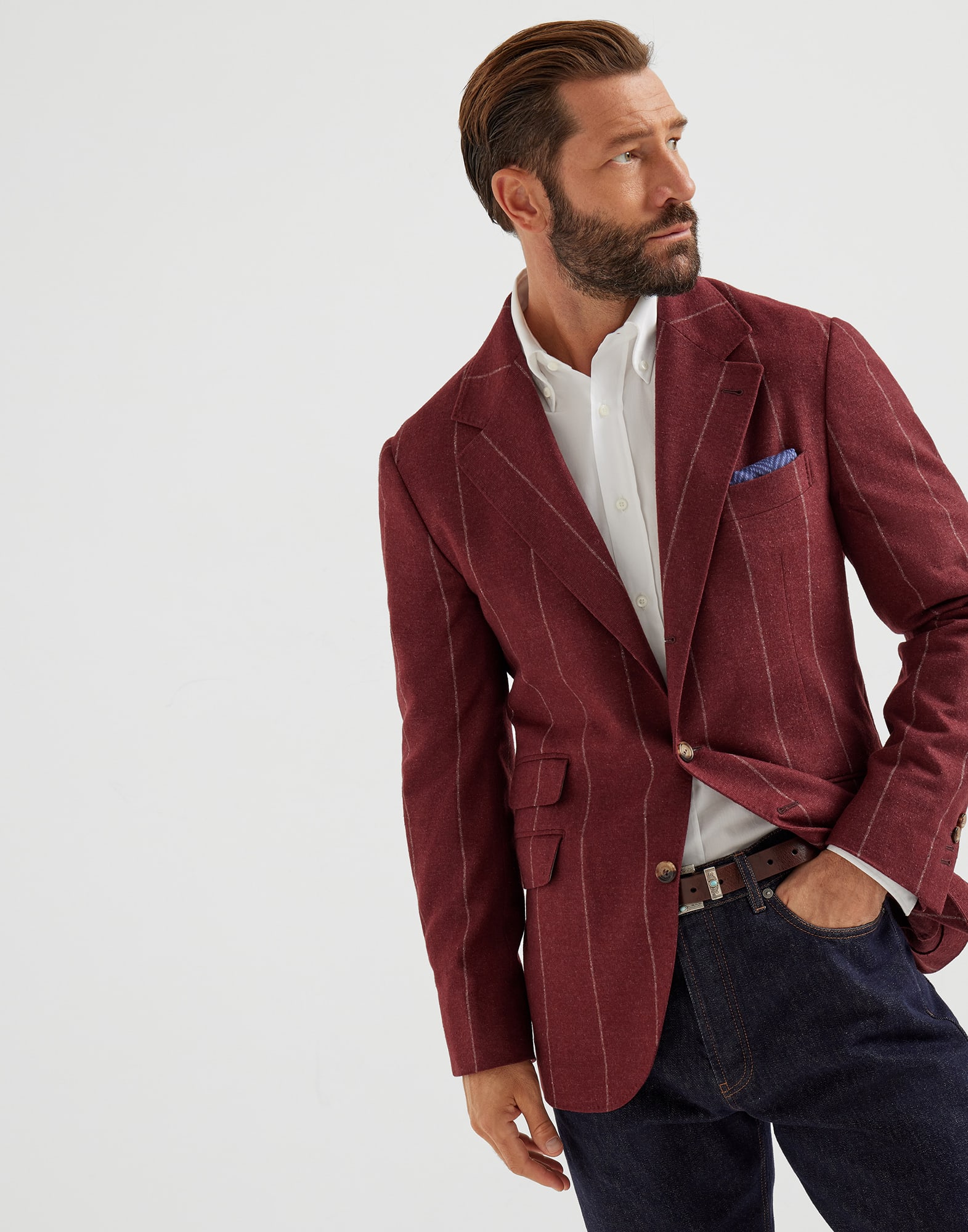 Single Breasted Blazer - Front view - View Full Screen