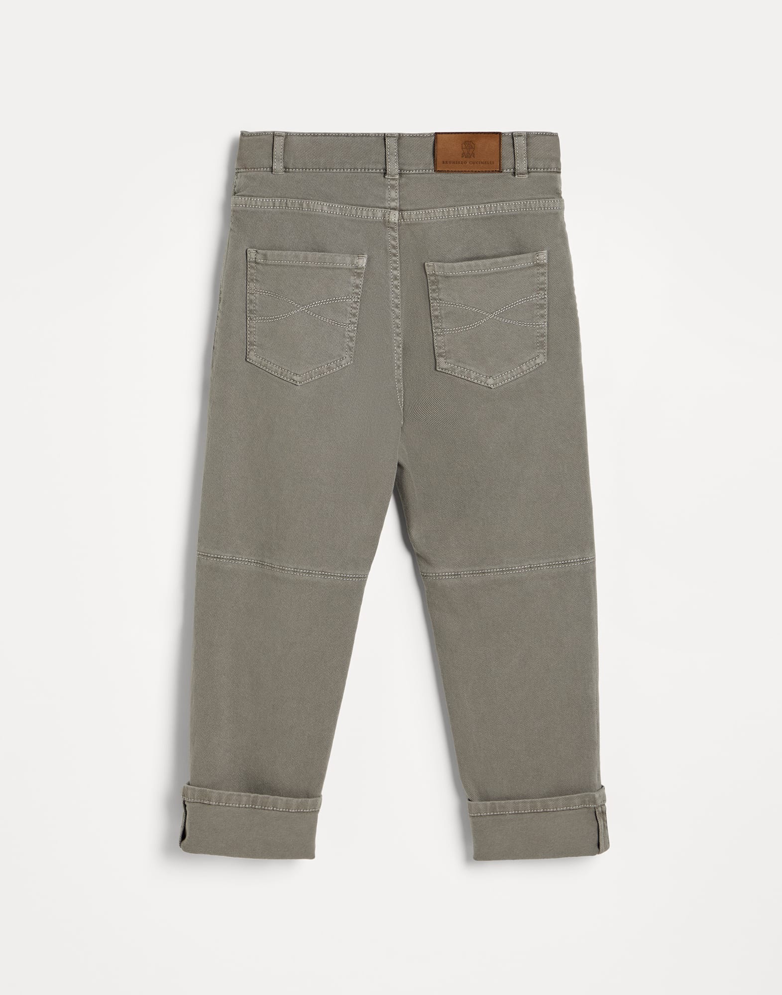 Pantalone in Denim - Vista retro - Visualizza a schermo intero
