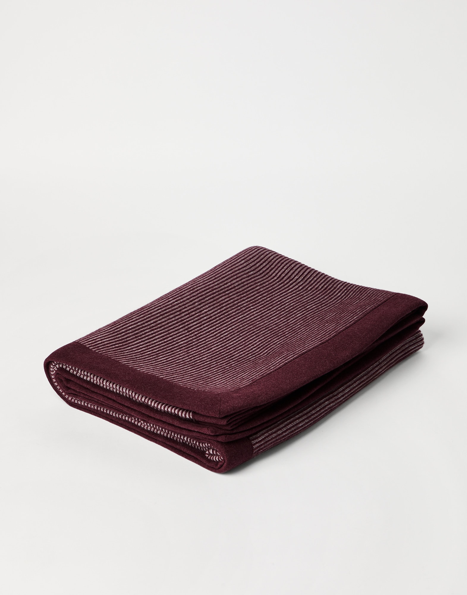 Knitted Throws & Blankets - Back view - View Full Screen