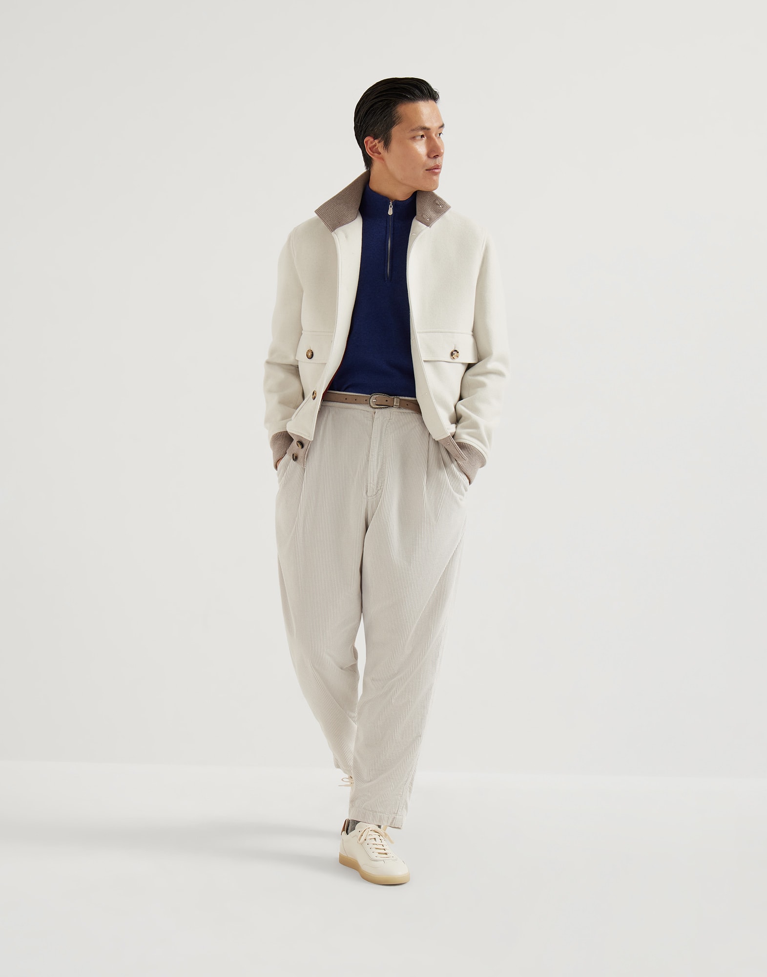 Collo Alto con Zip - Vista look completo - Visualizza a schermo intero