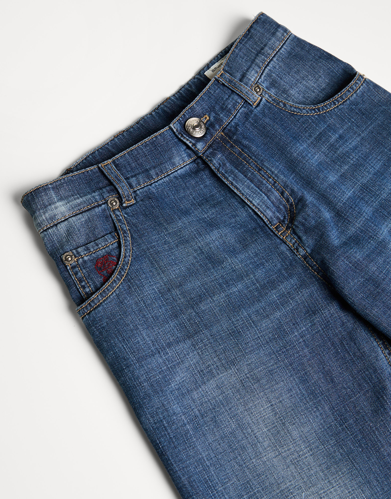 Pantalone in Denim - Vista dettaglio - Visualizza a schermo intero