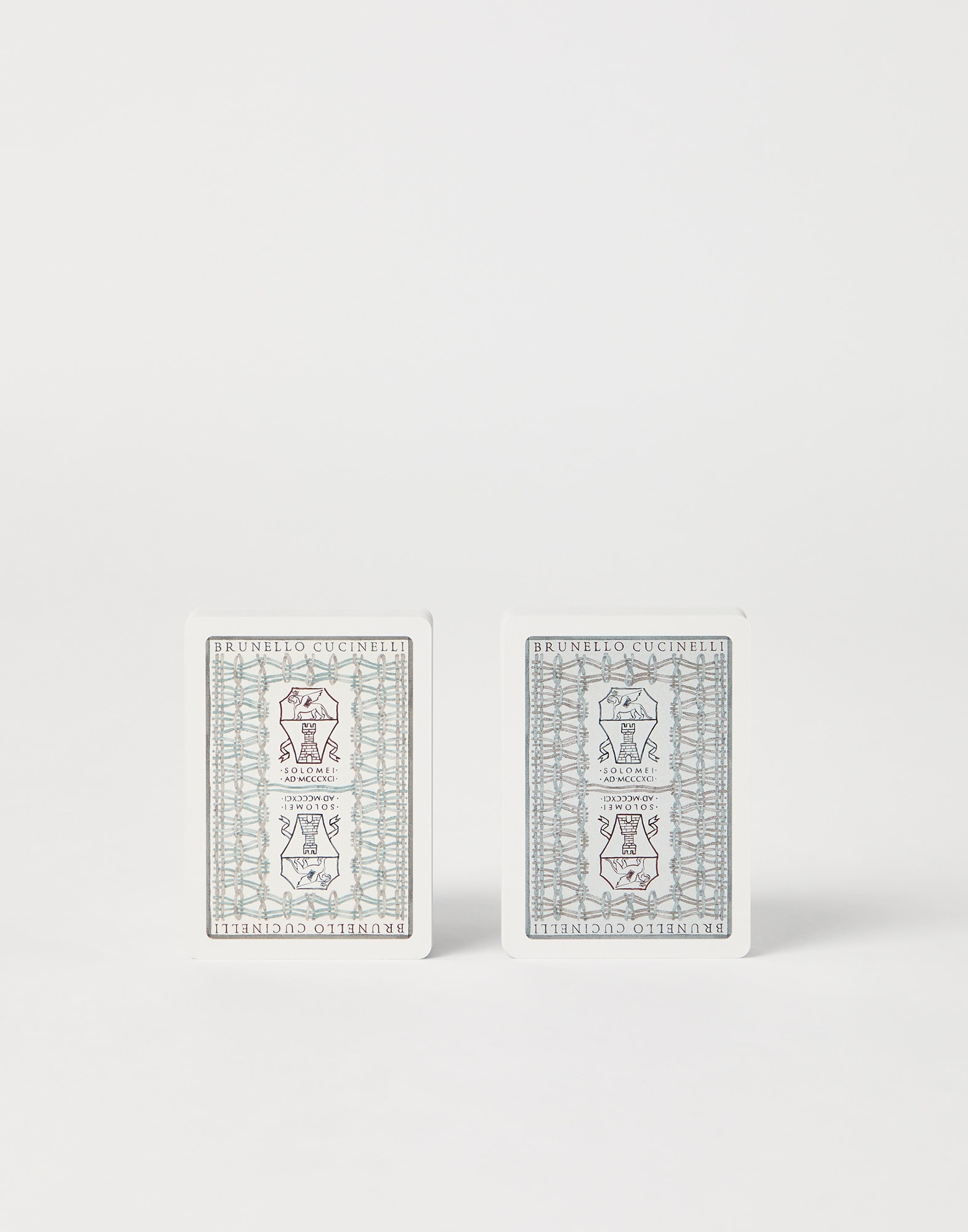 Set of playing cards Brown Lifestyle - Brunello Cucinelli