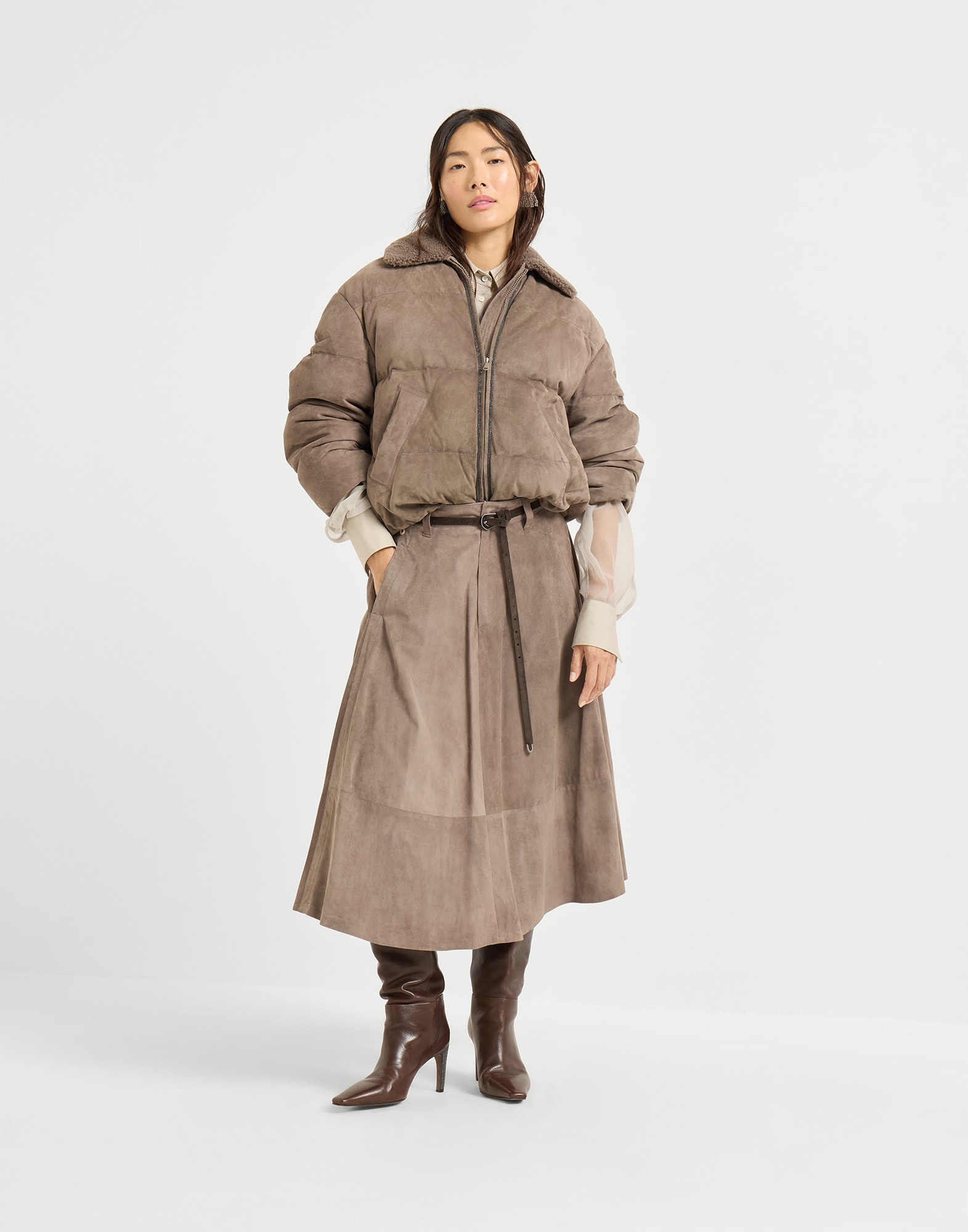 Chemise en Soie - Vue tenue complète - Afficher en plein écran