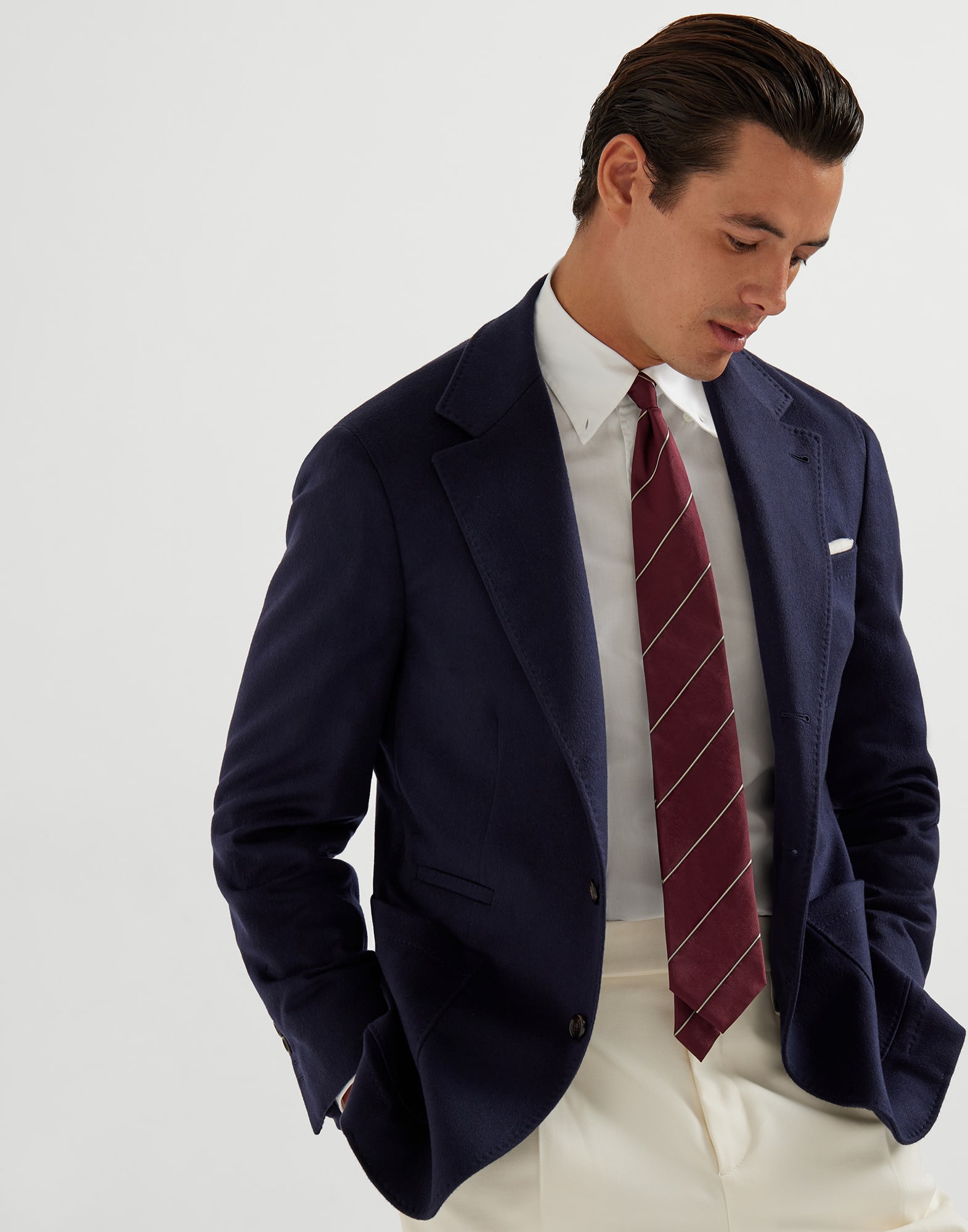 Single Breasted Blazer - Editorial view - View Full Screen