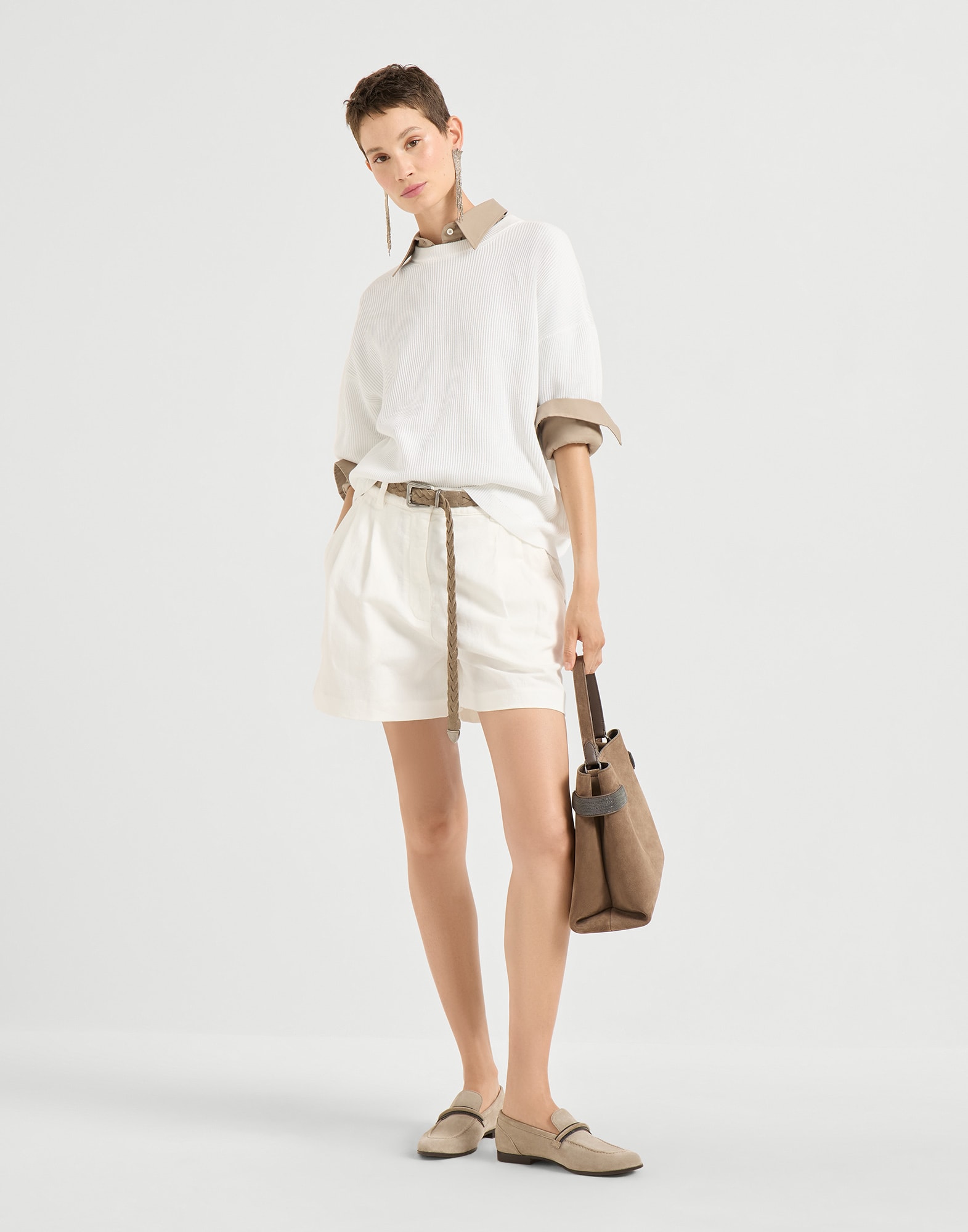 Cotton Shirt - Full look - View Full Screen