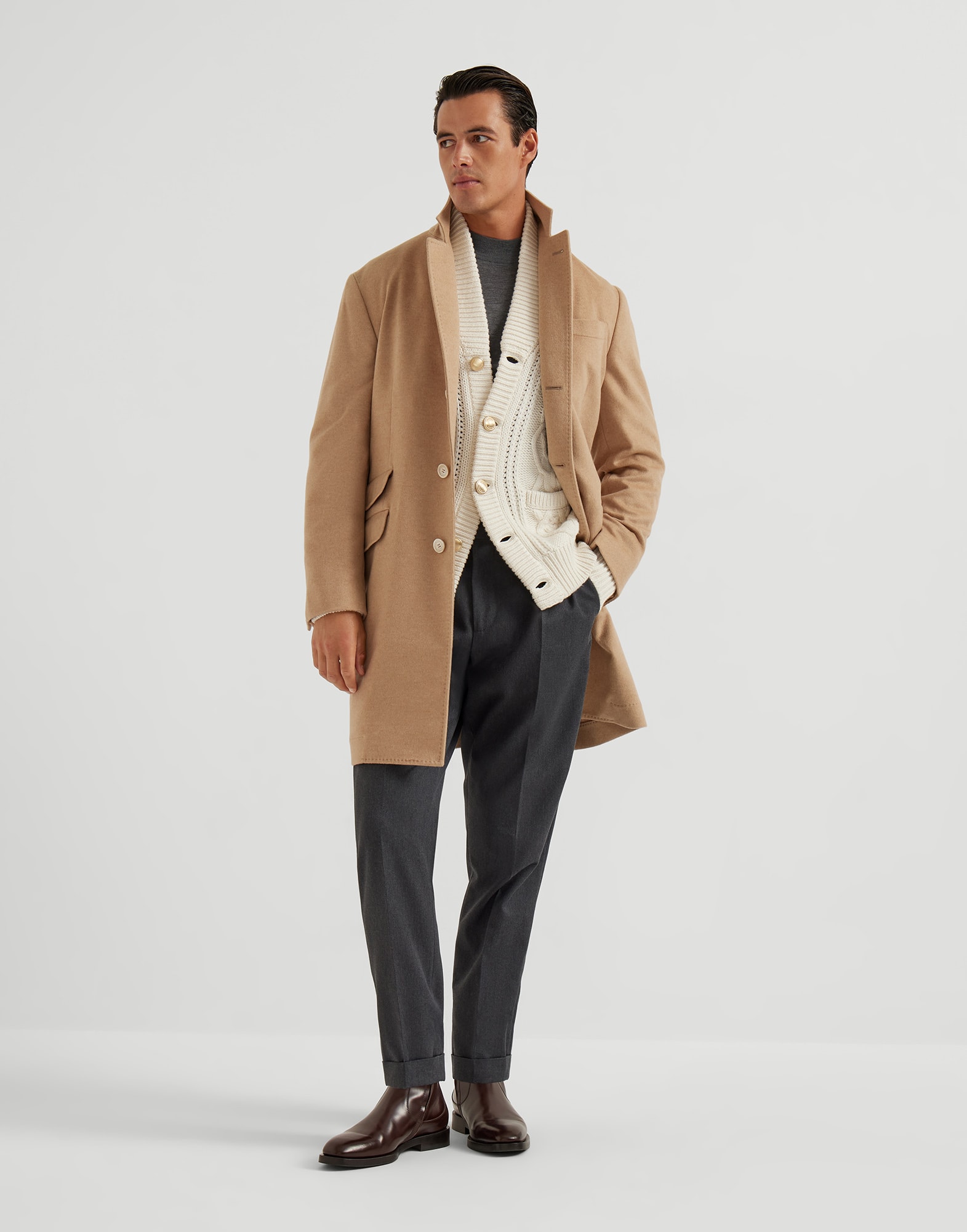 Cappotto - Vista look completo - Visualizza a schermo intero