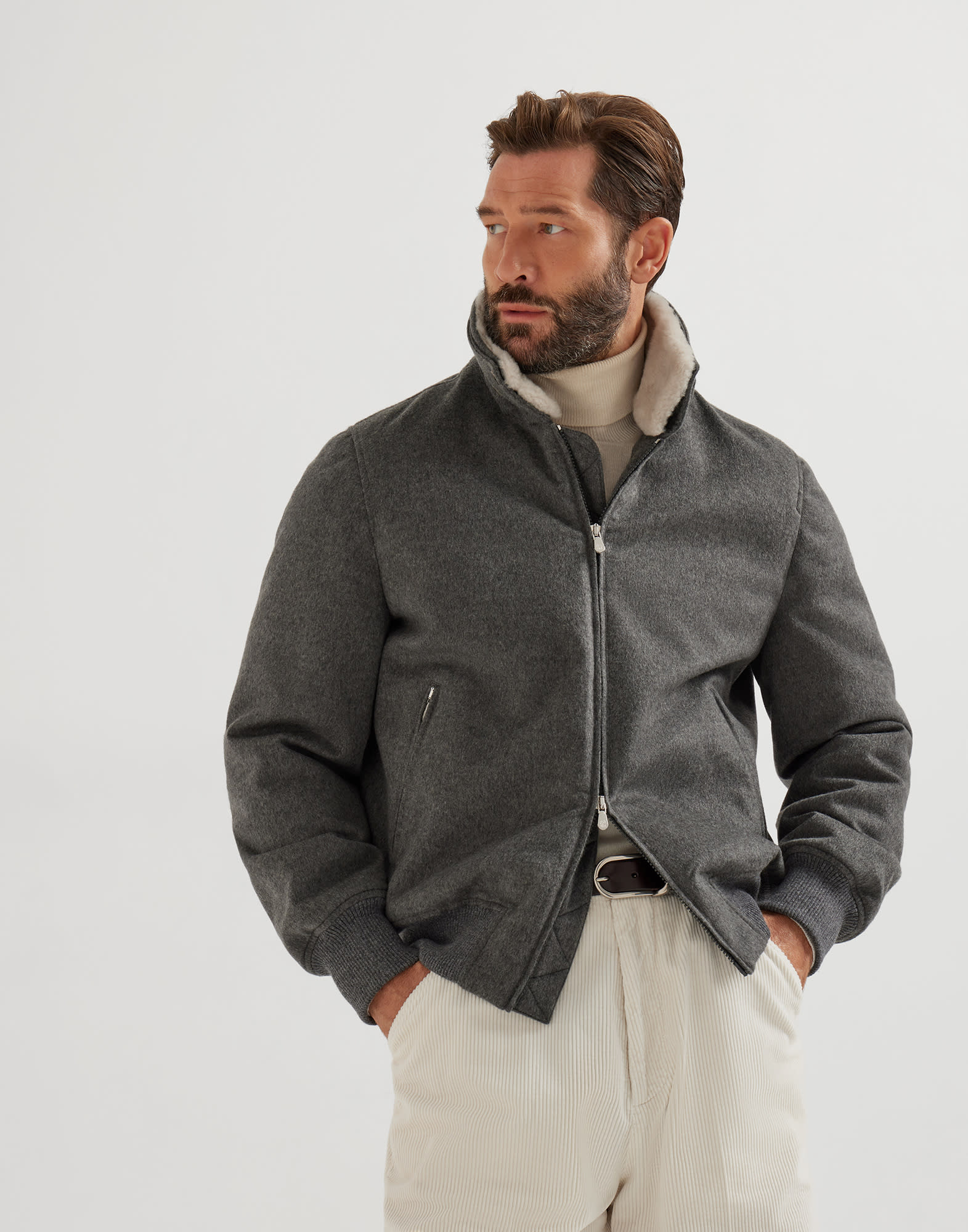 Bomber Jacket - Front view - View Full Screen