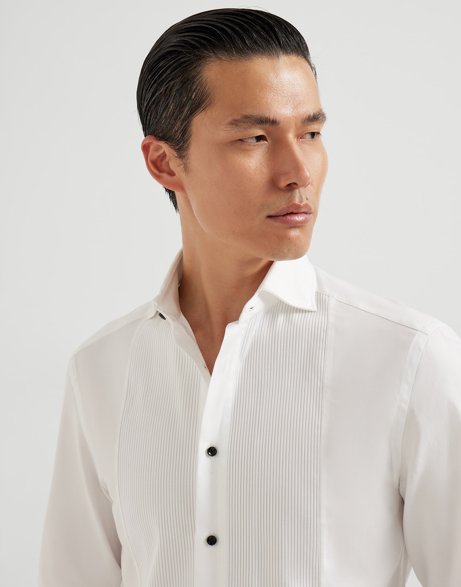 Camicia Smoking - Vista dettaglio - Visualizza a schermo intero