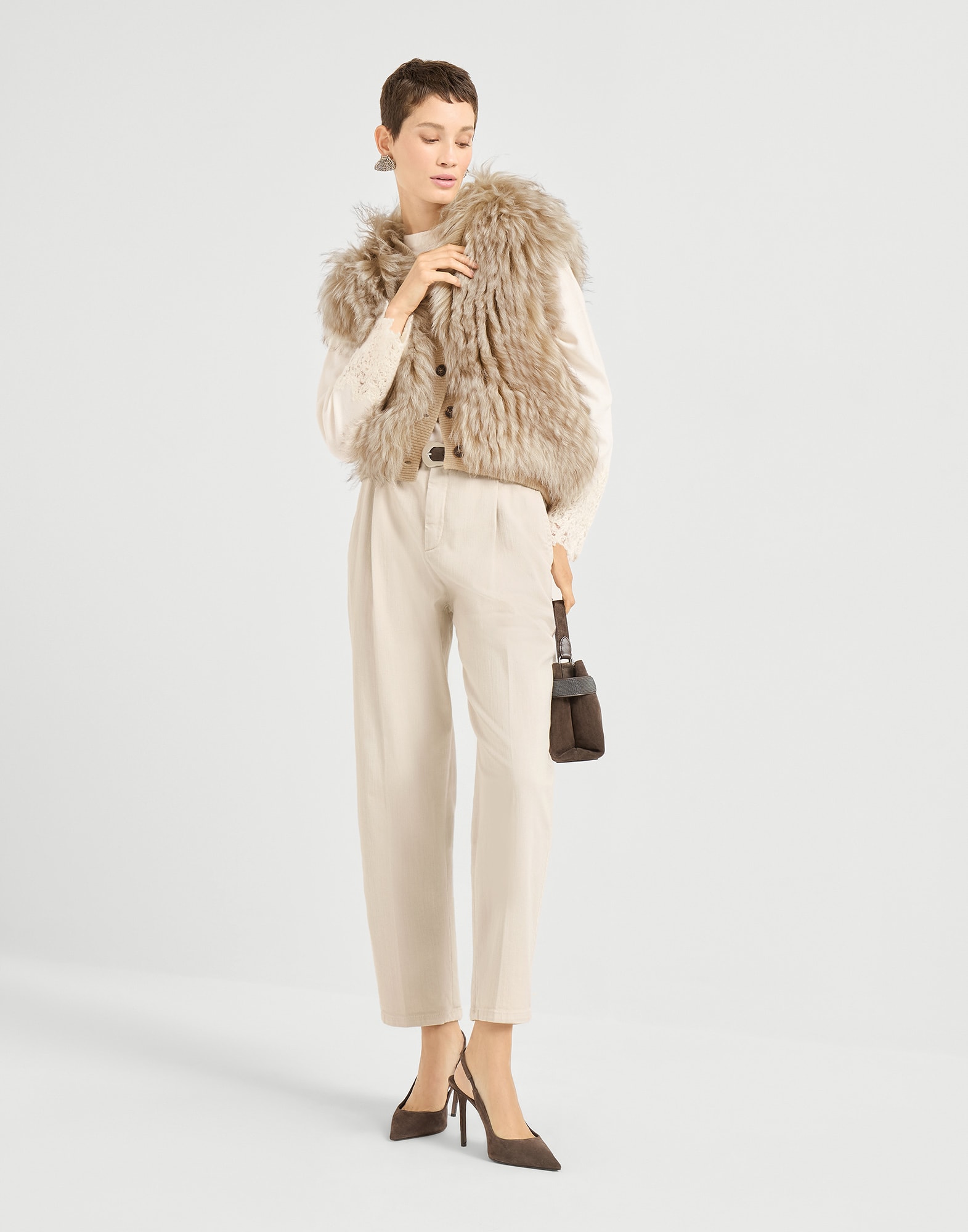 Pelle - Vista look completo - Visualizza a schermo intero