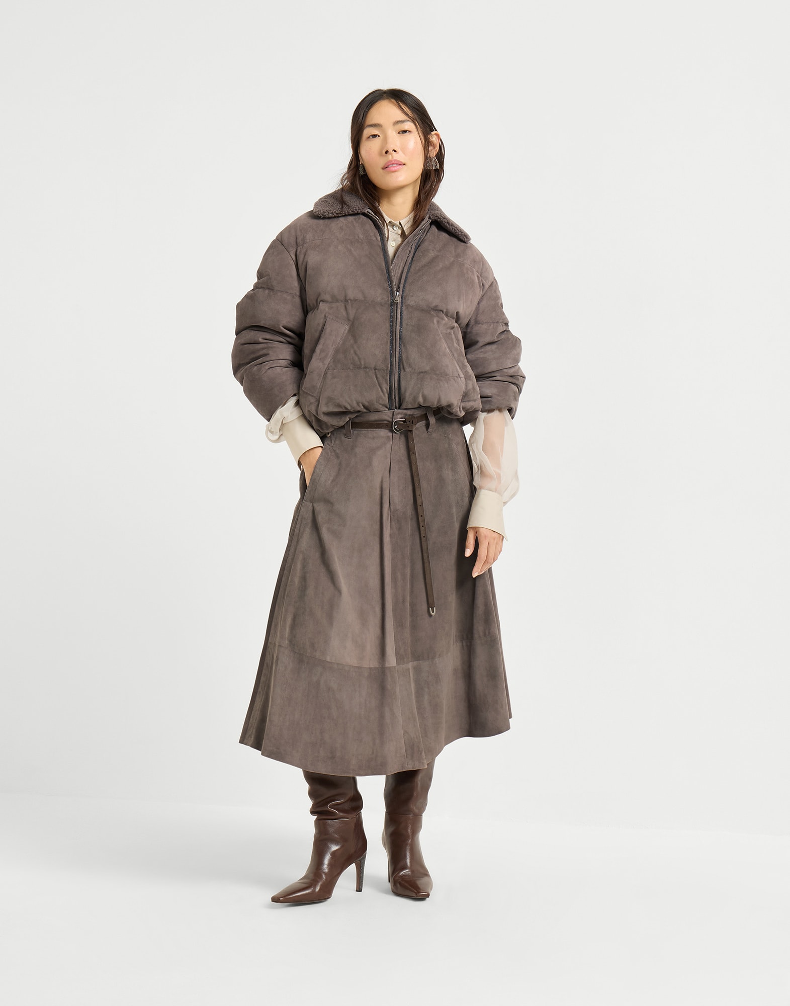 Pelle - Vista look completo - Visualizza a schermo intero