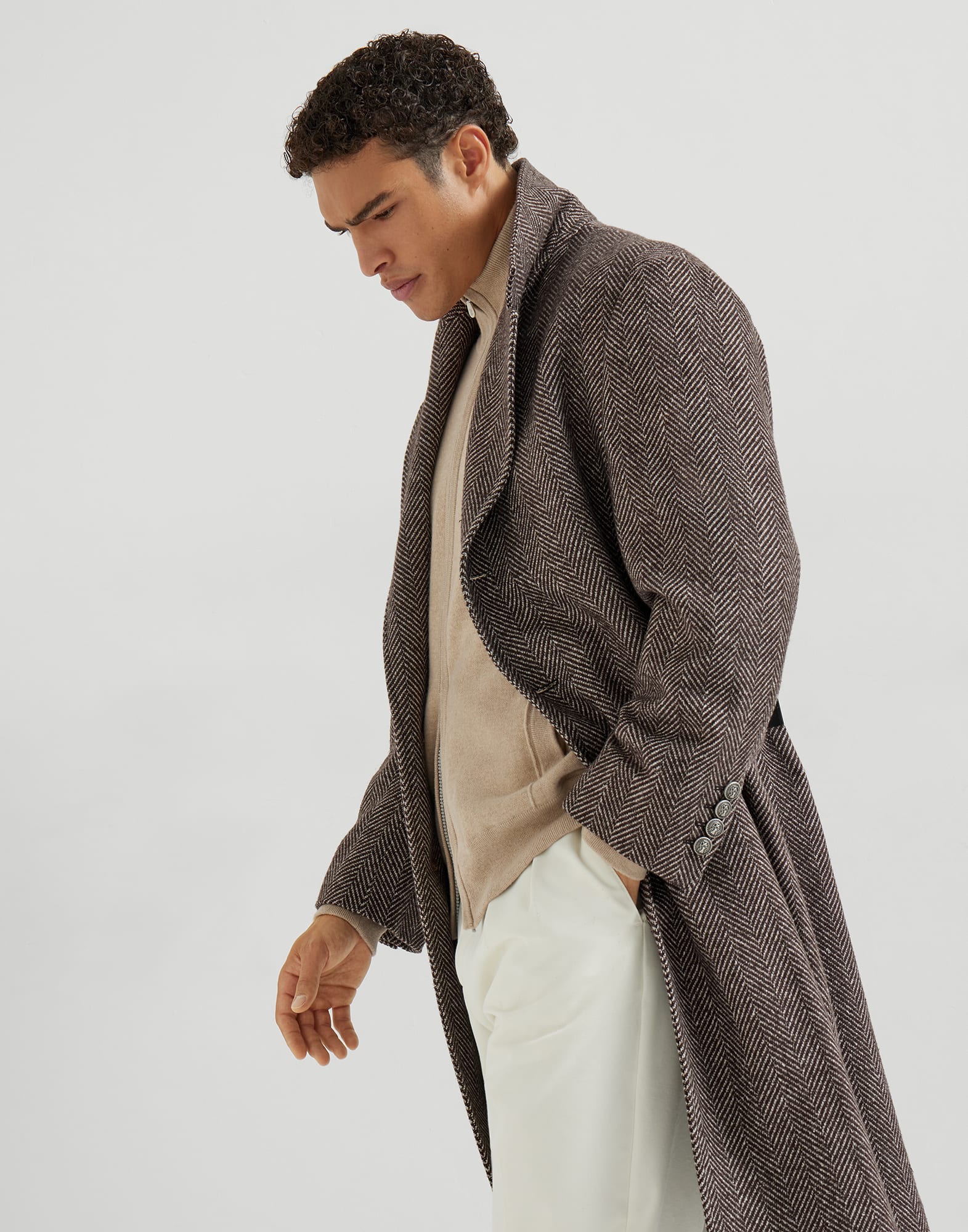 Zip-front Cardigan - Editorial view - View Full Screen