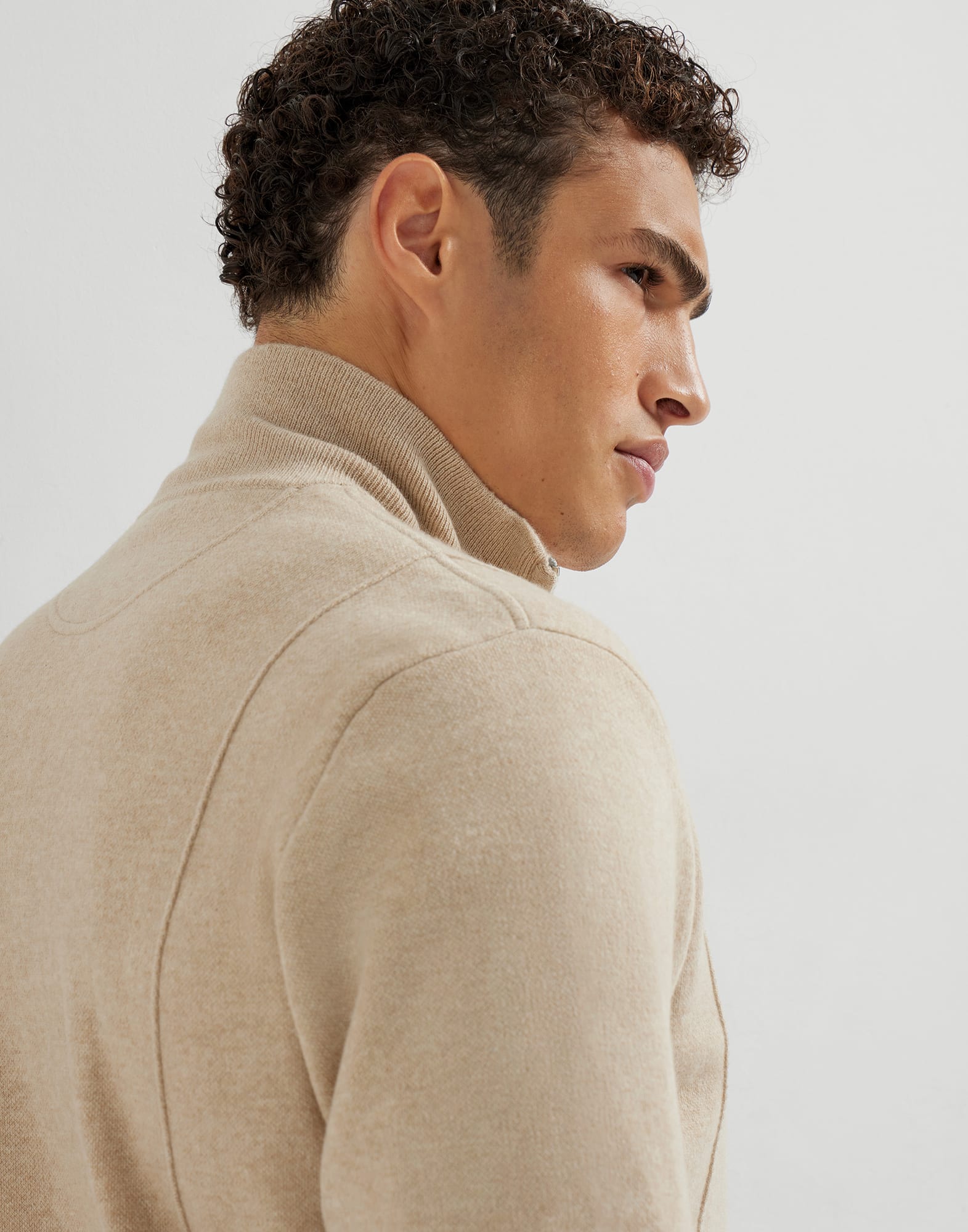 Zip-front Cardigan - Detail view - View Full Screen