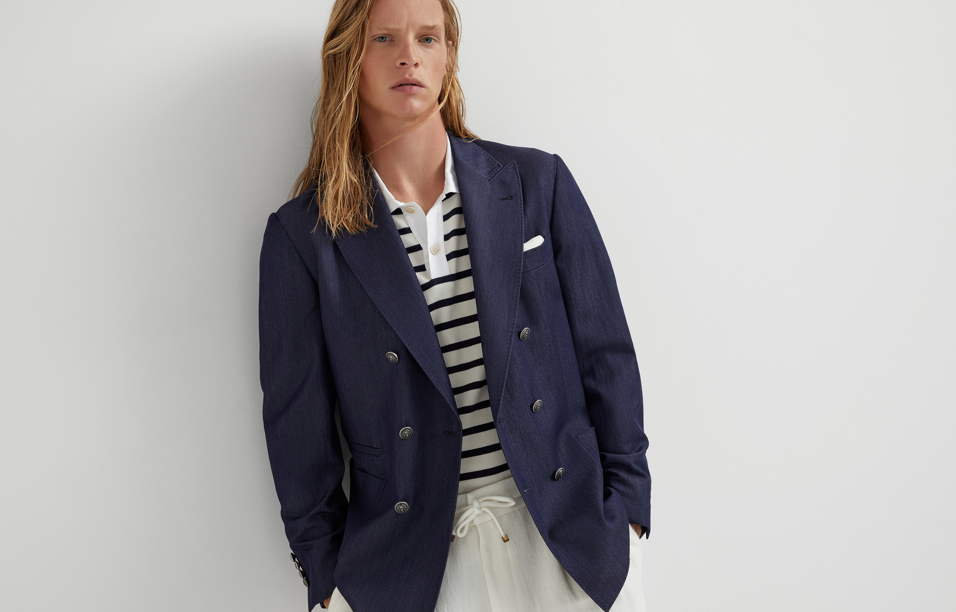 One-and-a-Half-Breasted Blazer - Horizontal view - View Full Screen